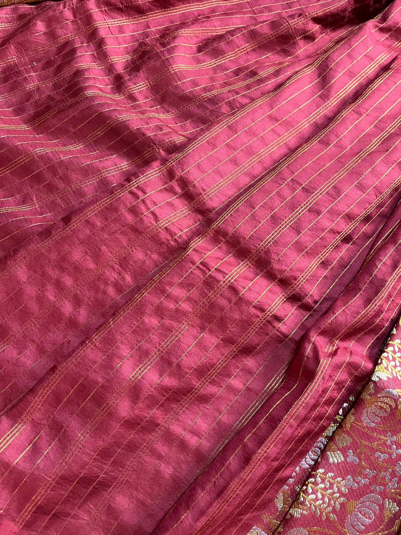 RED SILK PURE HANDLOOM BANARASI SAREE