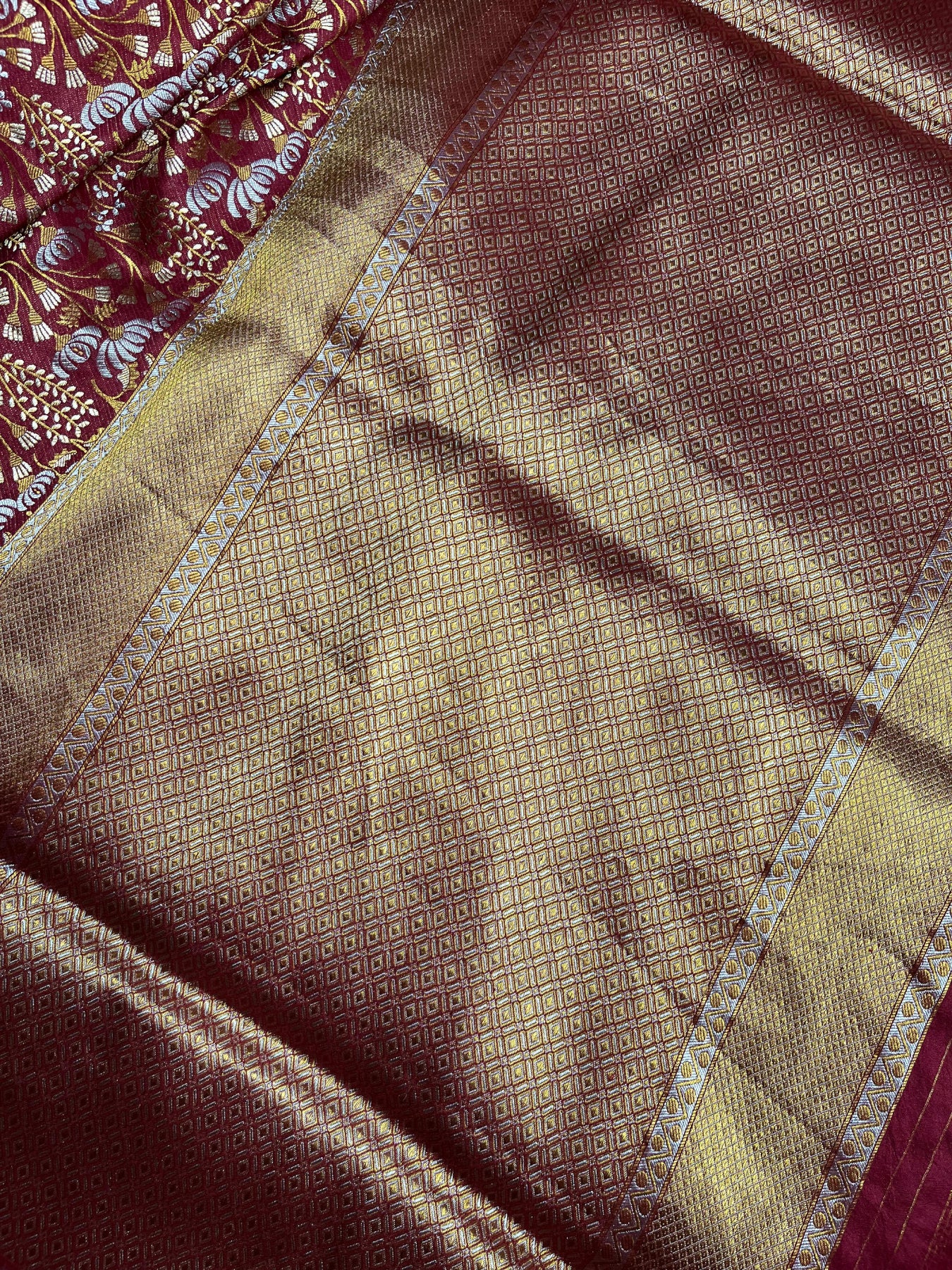 RED SILK PURE HANDLOOM BANARASI SAREE