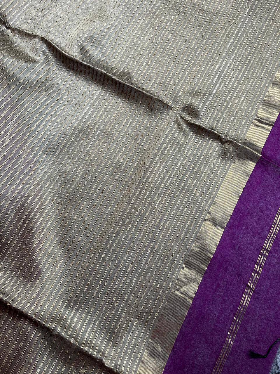 MAJENTA PINK SICO PURE HANDLOOM MAHESHWARI