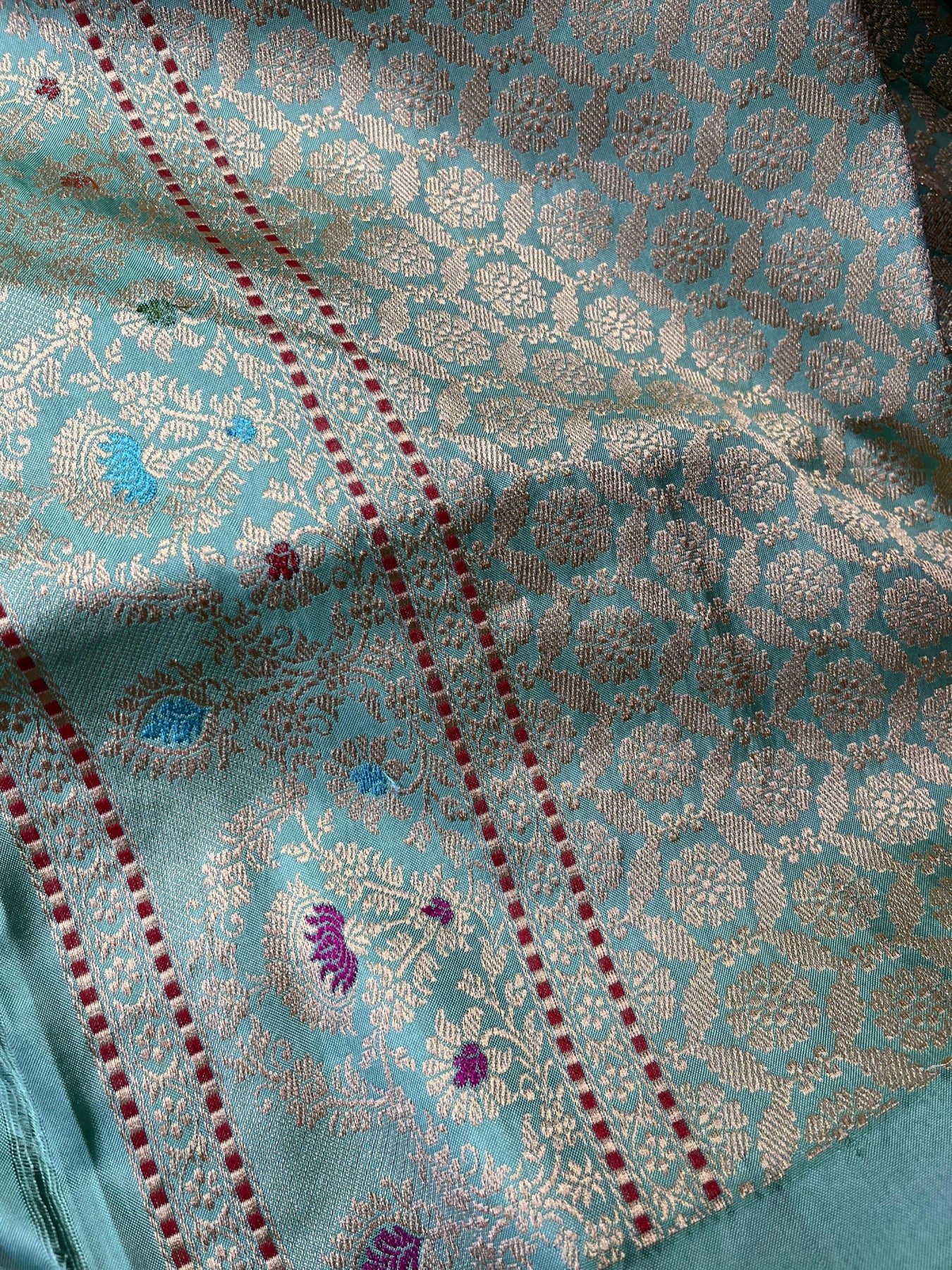 LILAC PINK SILK PURE HANDLOOM BANARASI SAREE