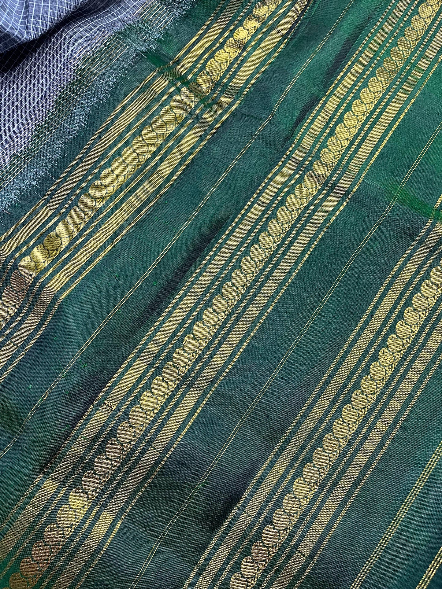 GREU COTTON PURE HANDLOOM GADWAL SAREE