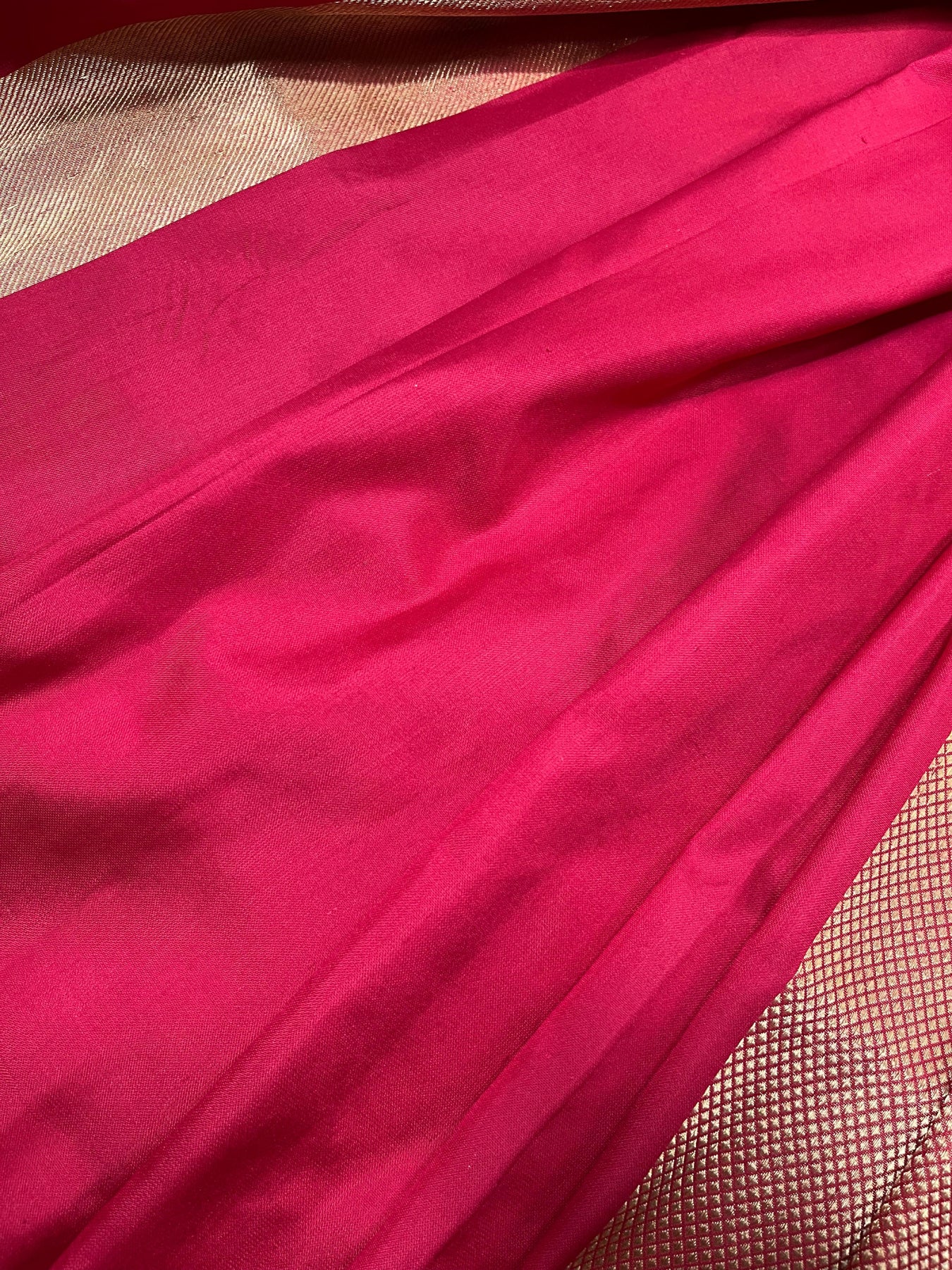 RED KATAN SILK PURE HANDLOOM BANARASI SAREE
