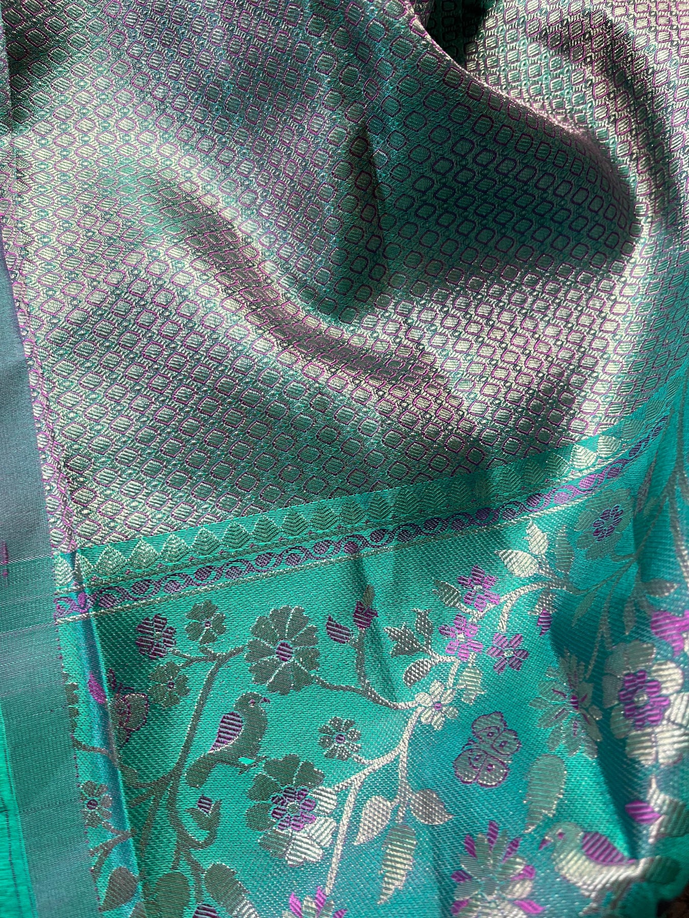 PINK SILK PURE HANDLOOM KANJIVARAM SAREE