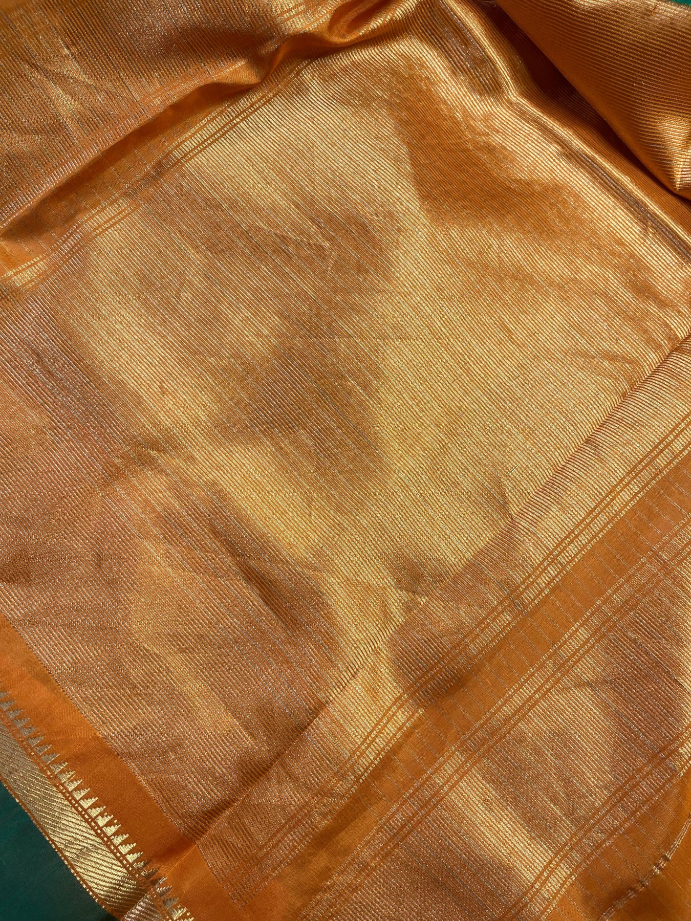 BLACK SILK PURE HANDLOOM GADWAL SAREE