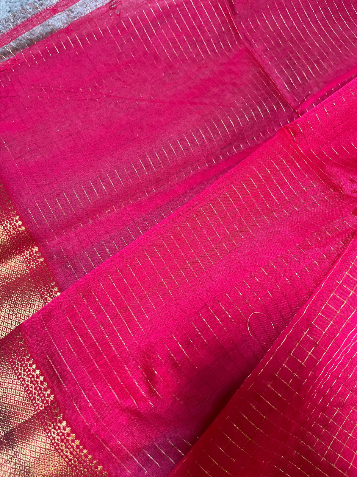 PINK SICO PURE HANDLOOM MAHESHWARI SAREE