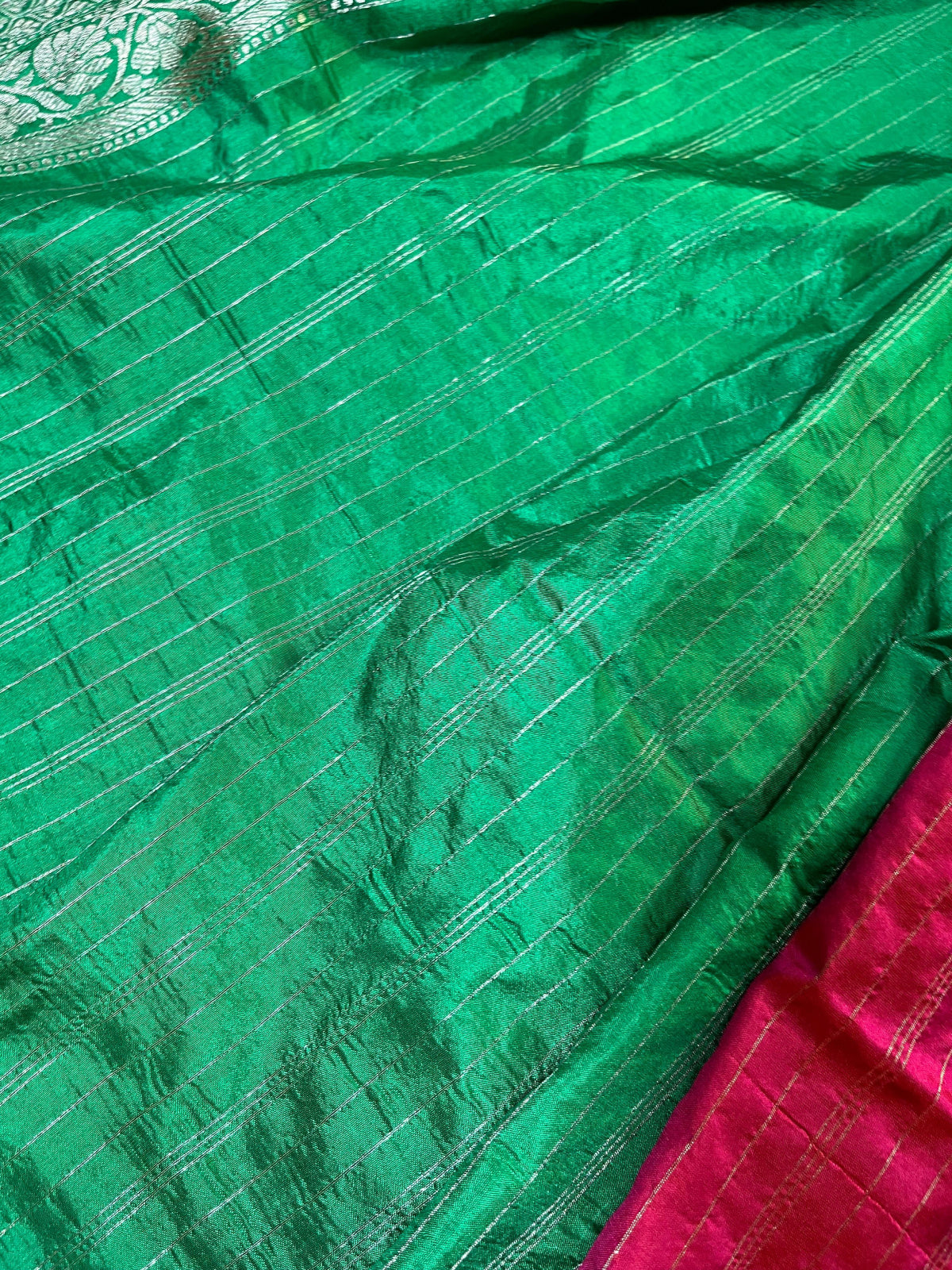 PINK SILK PURE HANDLOOM BANARASI SAREE