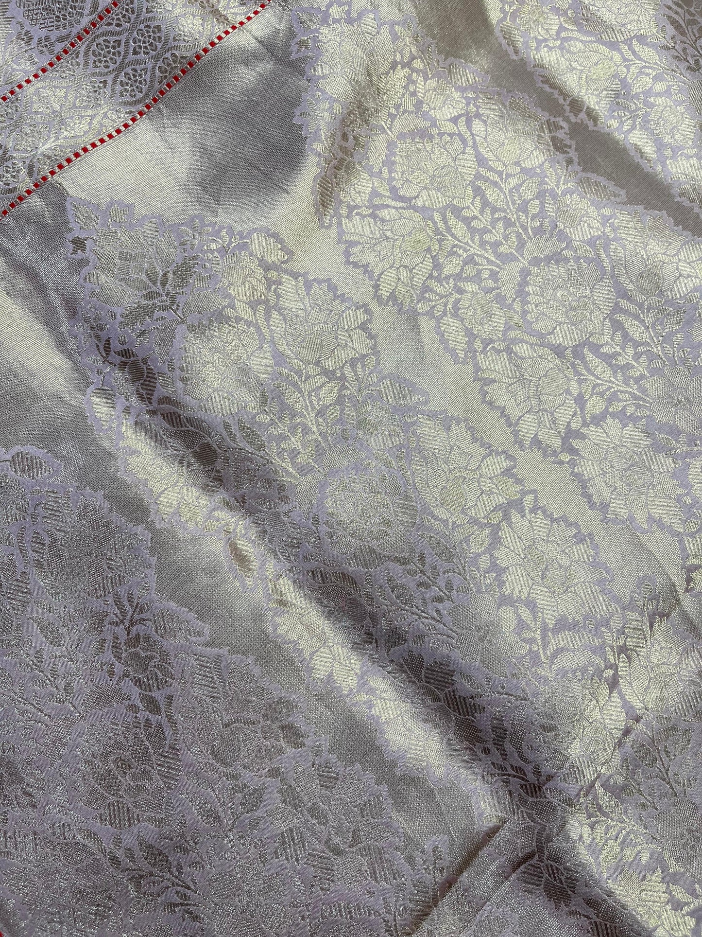 PINK KATAN TISSUE PURE HANDLOOM BANARASI SAREE