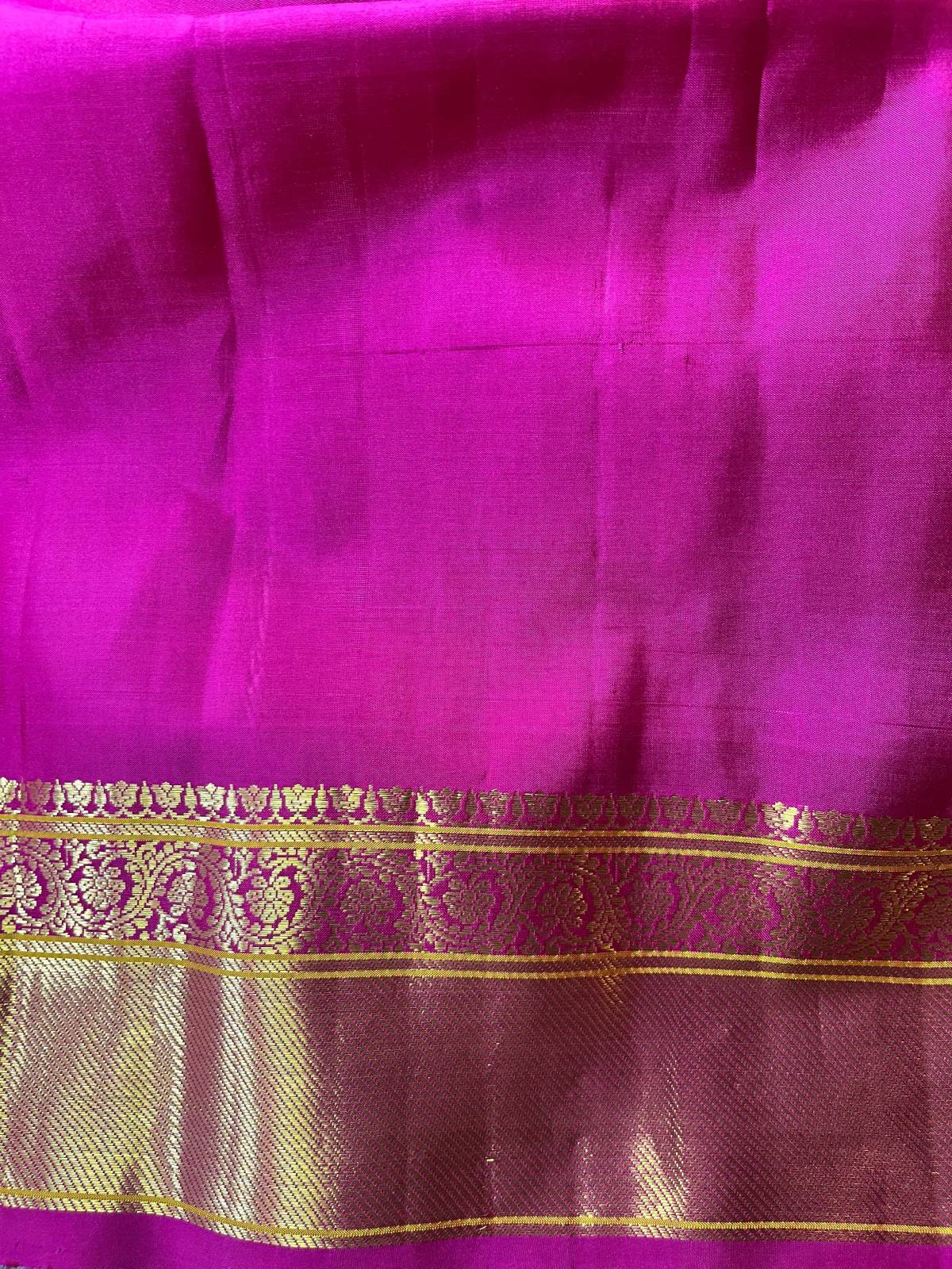 PINK SILK PURE HANDLOOM KANJIVARAM SAREE