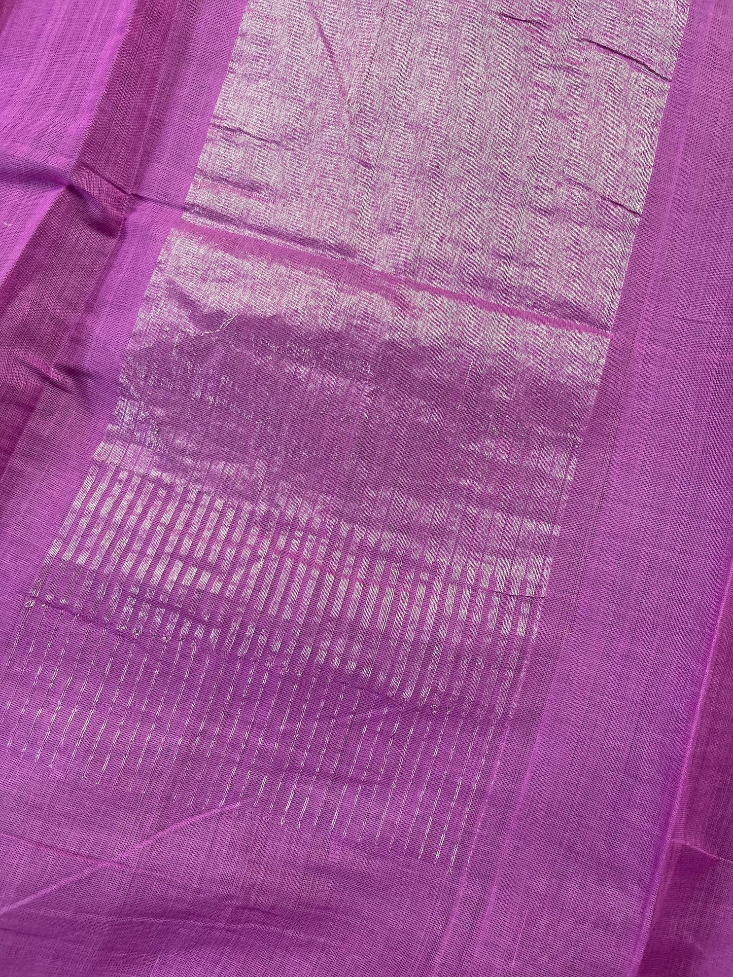 PINK PURE HANDLOOM PONDRU KHADI SAREE