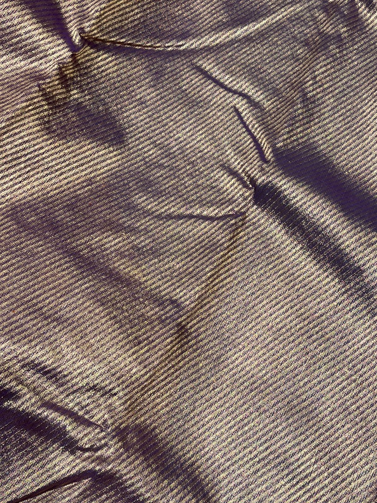 DUAL TONE PURPLE PURE HANDLOOM KOTA DORIA SAREE