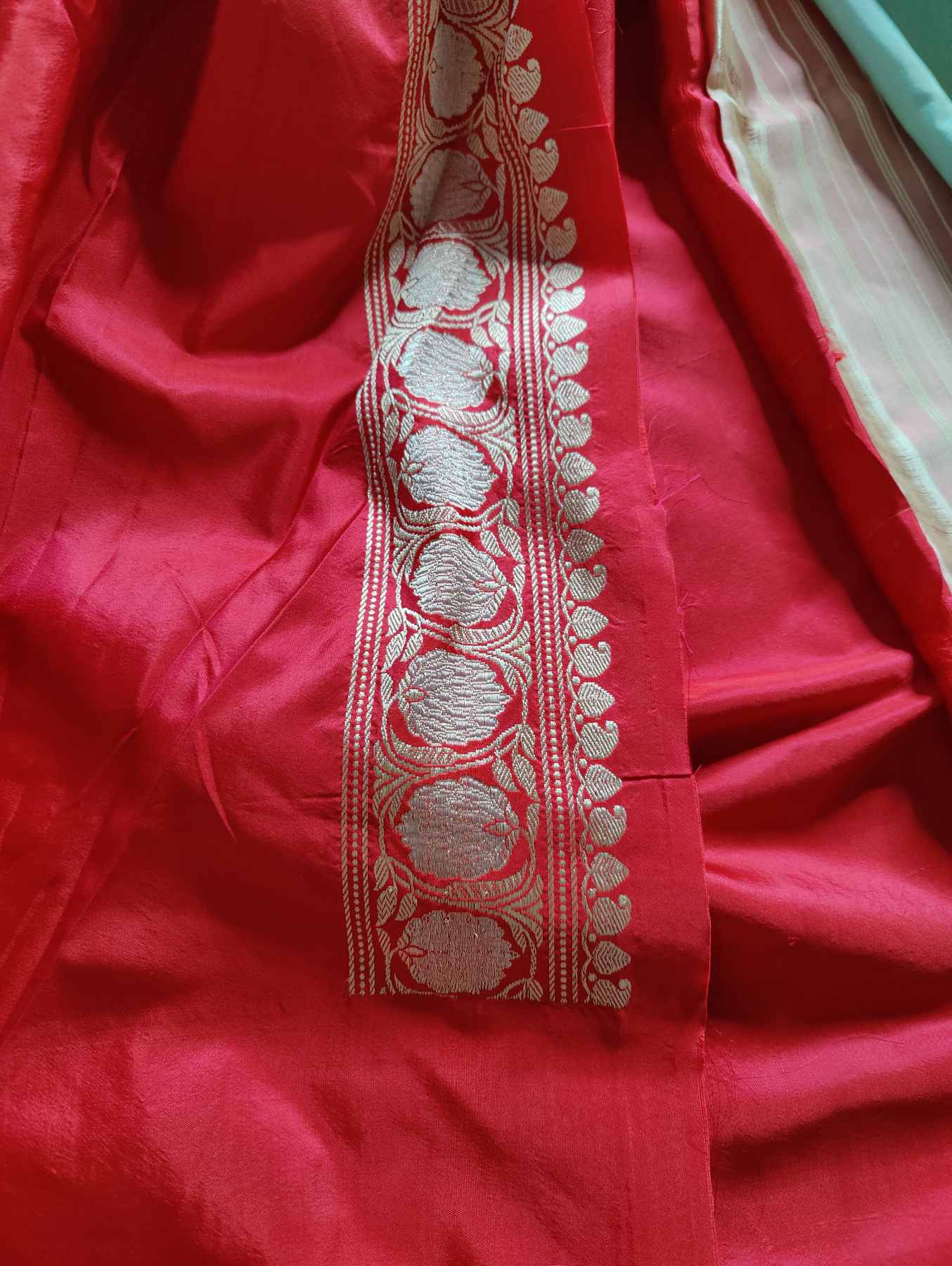 PASTEL RANGCART SILK PURE HANDLOOM BANARASI SAREE