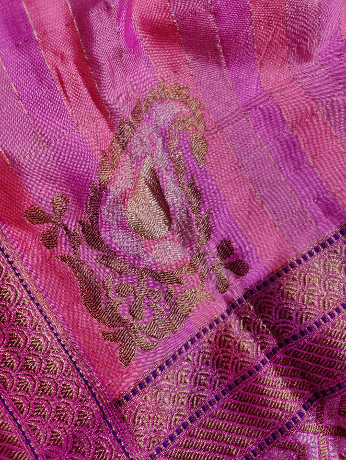 RANGCART SILK PURE HANDLOOM BANARSI SAREE
