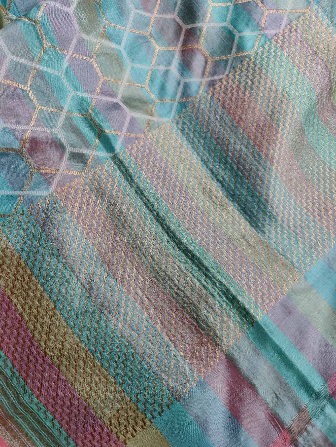 RANGCART SILK PURE HANDLOOM BANARSI SAREE