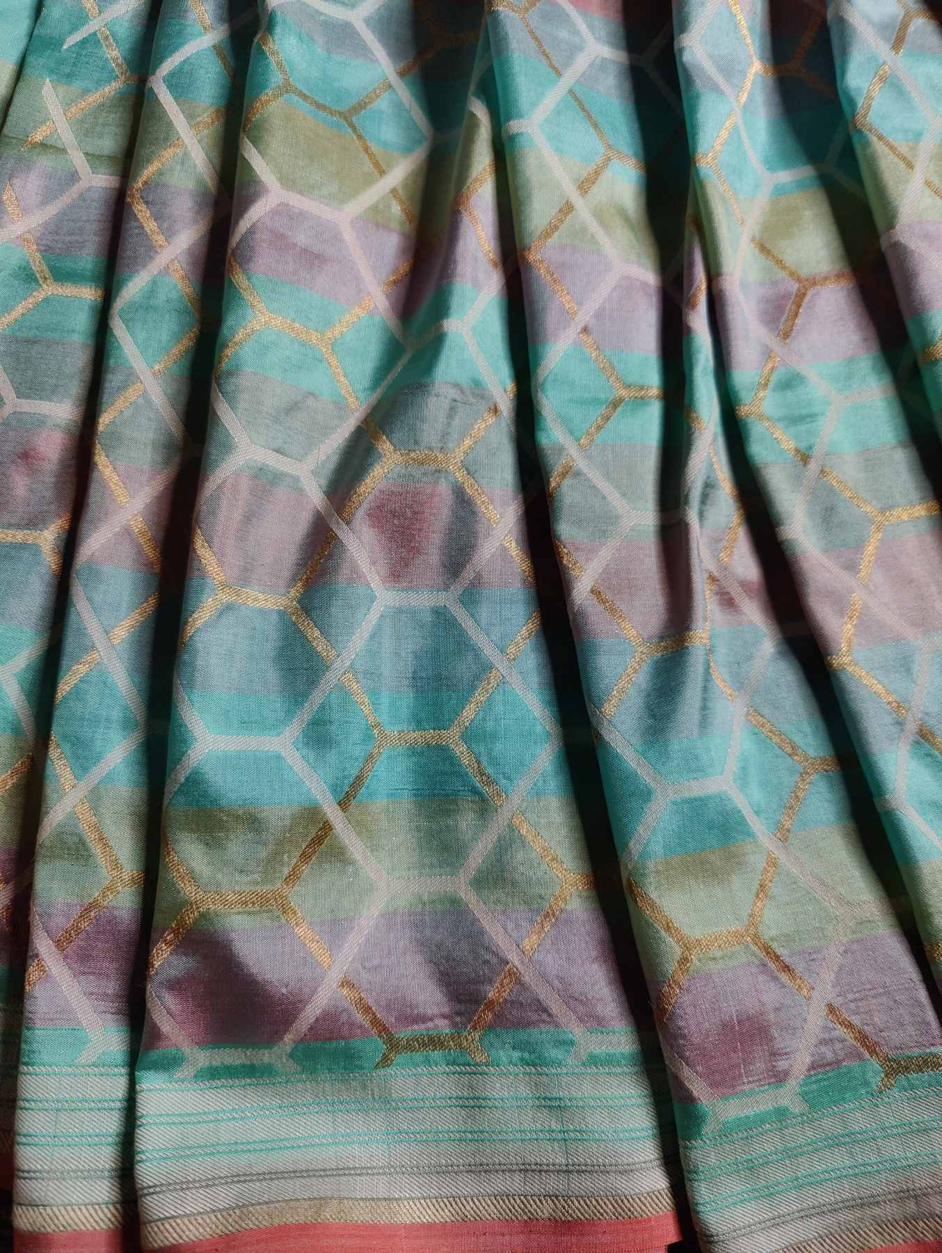 RANGCART SILK PURE HANDLOOM BANARSI SAREE