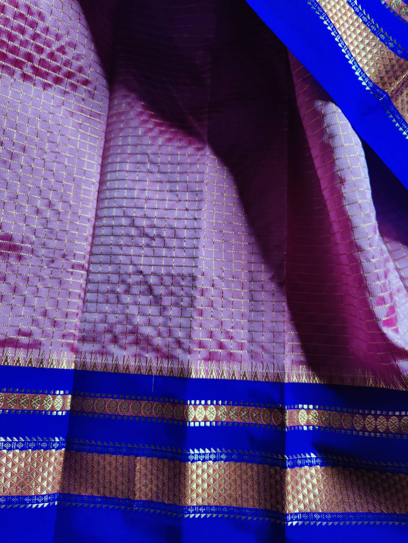PINK SILK PURE HANDLOOM IRKAL SAREE