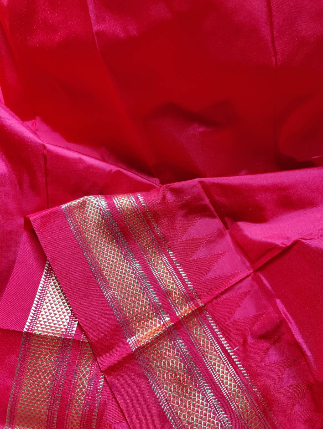 BLACK SILK PURE HANDLOOM  IRKAL SAREE