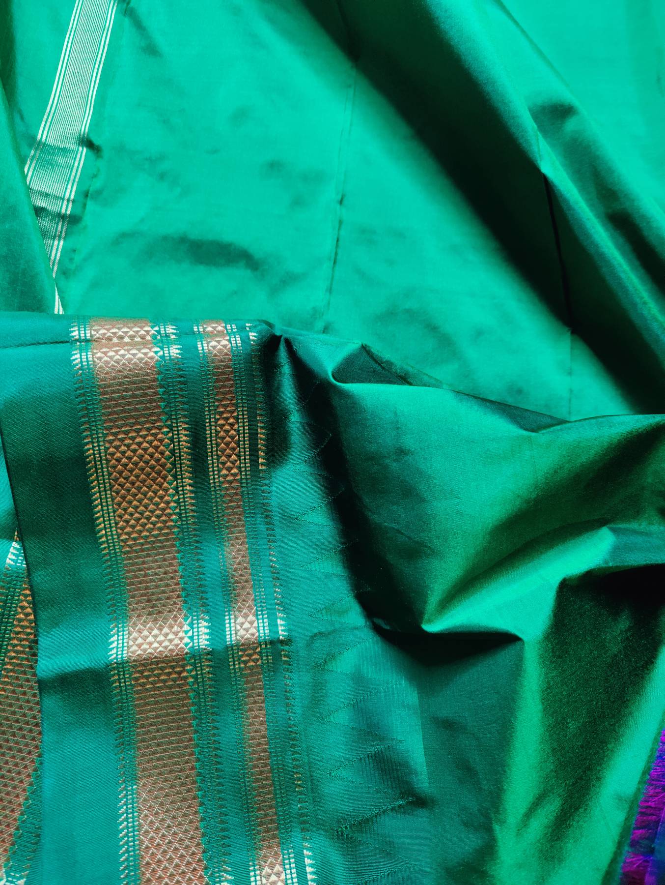 CHERRY PINK SILK PURE HANDLOOM IRKAL SAREE