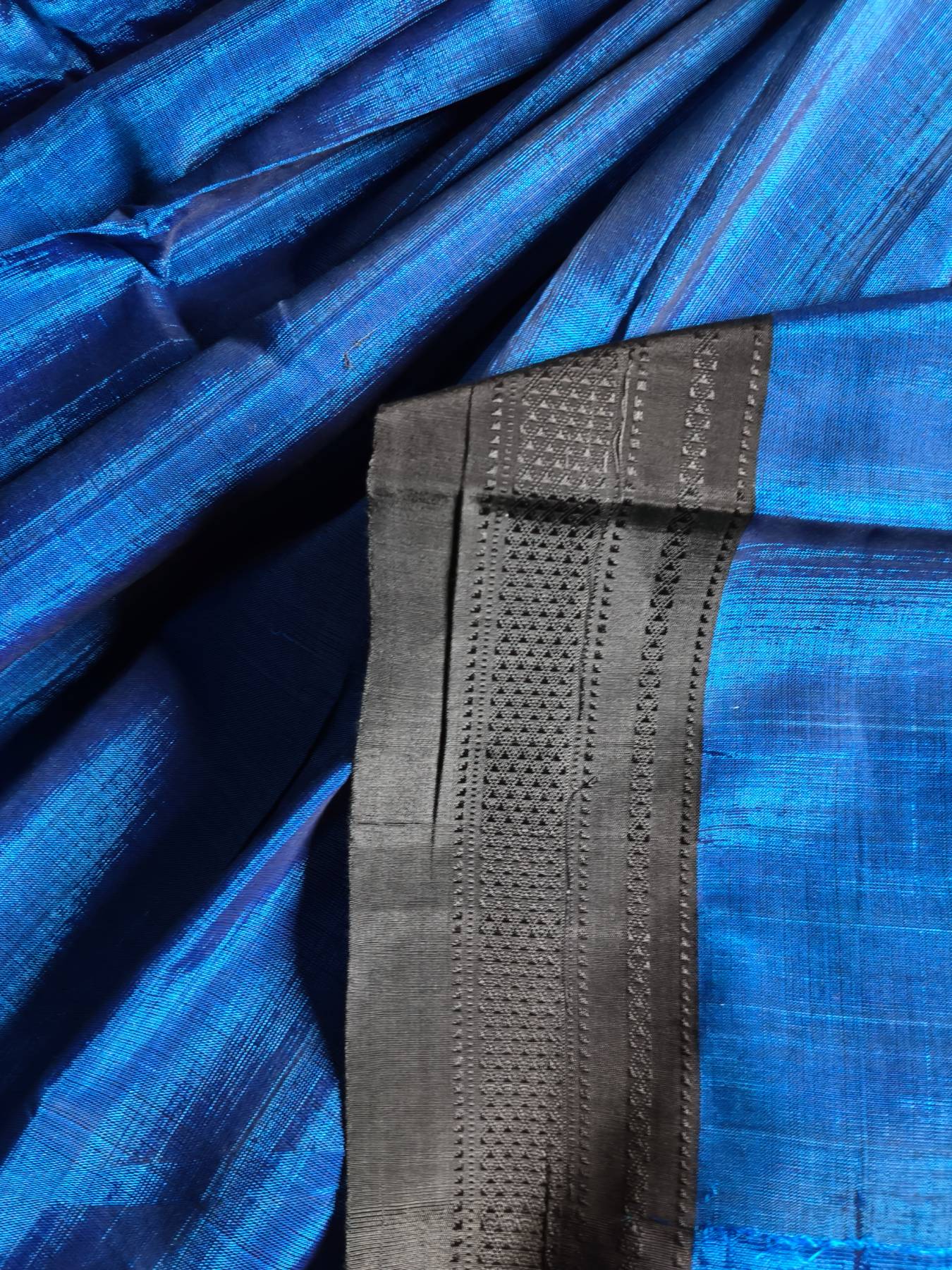 ROYAL BLUE SICO PURE HANDLOOM IRKAL SAREE