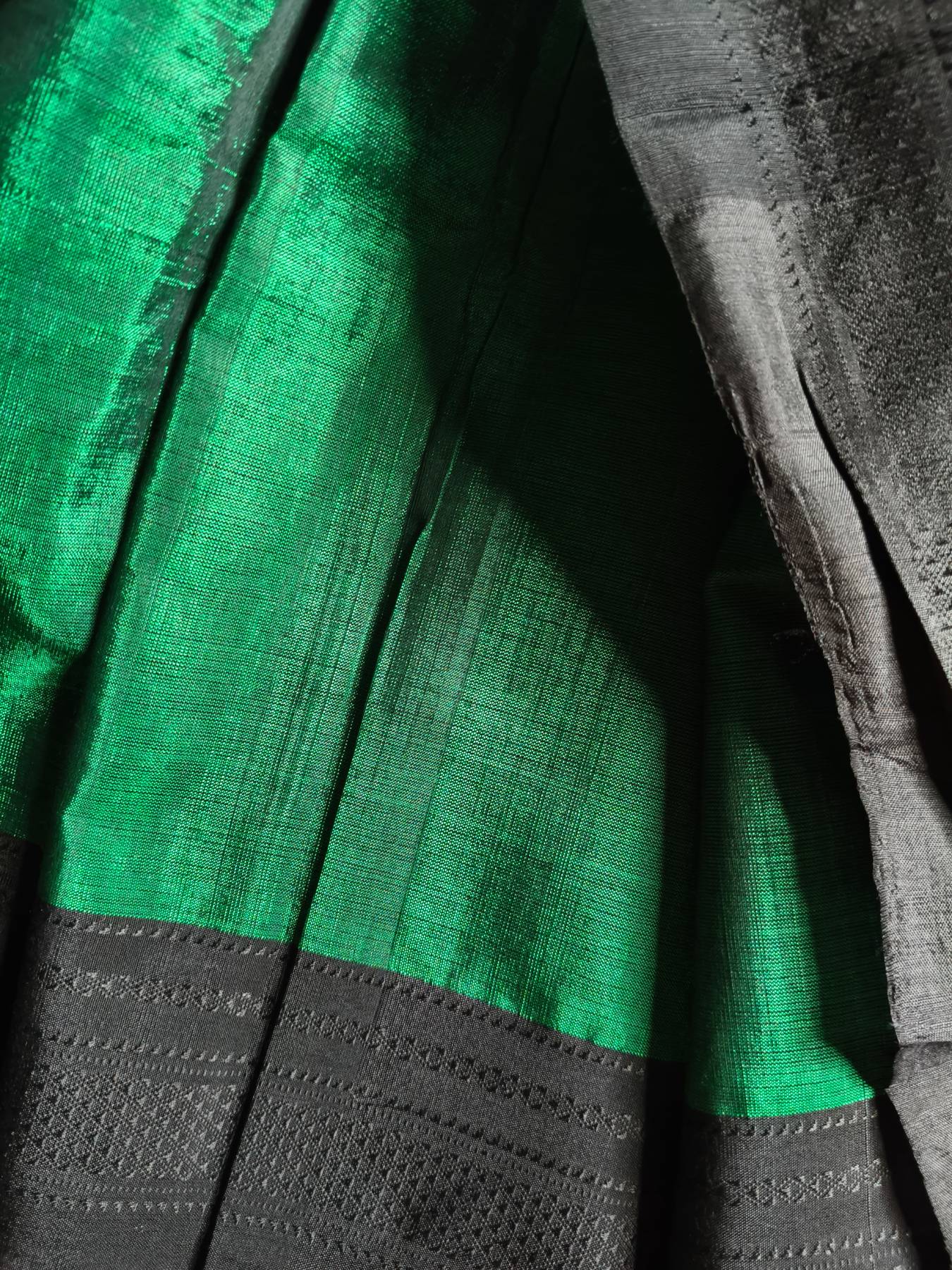 GREEN SICO PURE HANDLOOM IRKAL SAREE