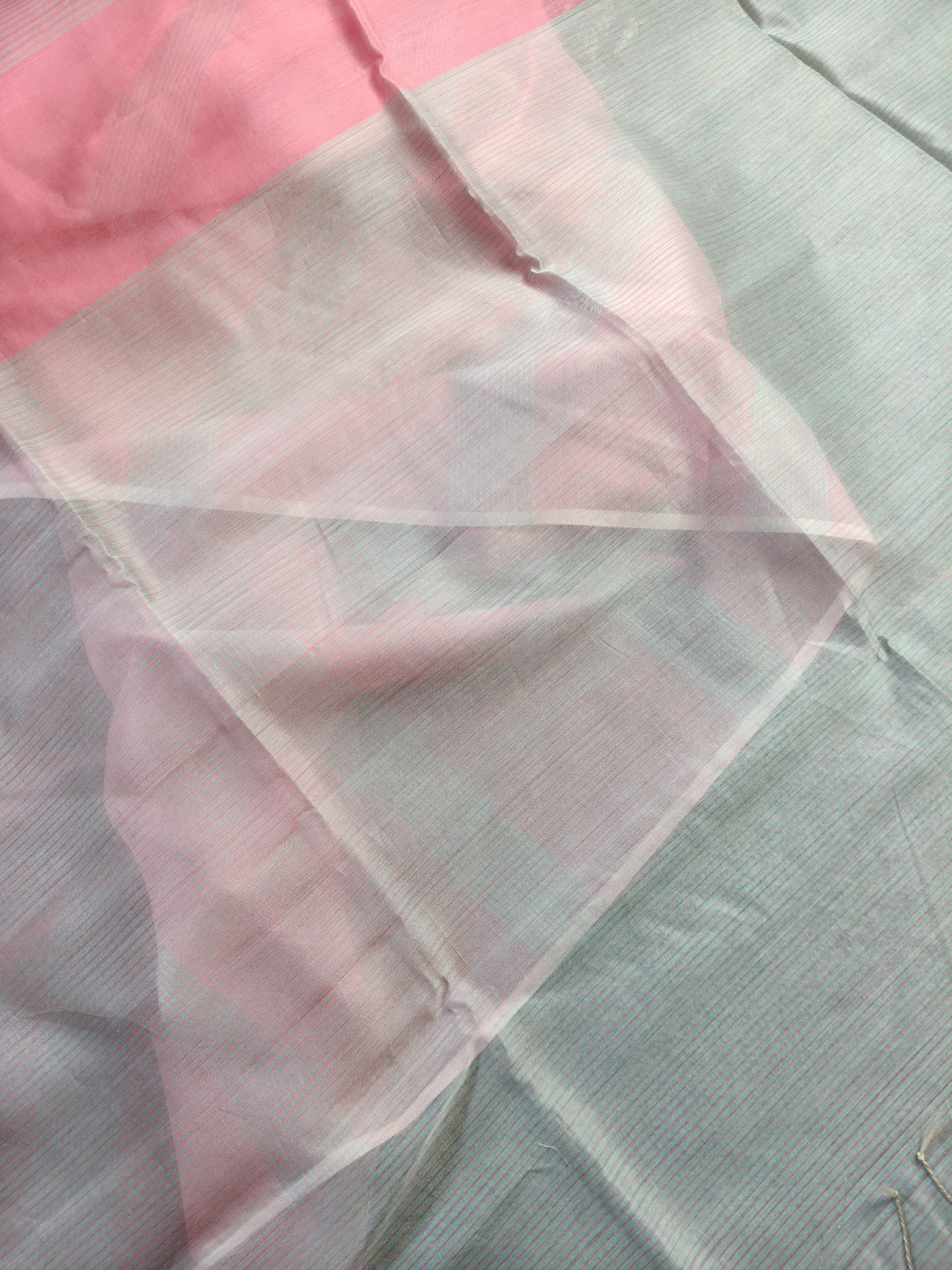 Pink Sico Pure Handloom Maheshwari Saree