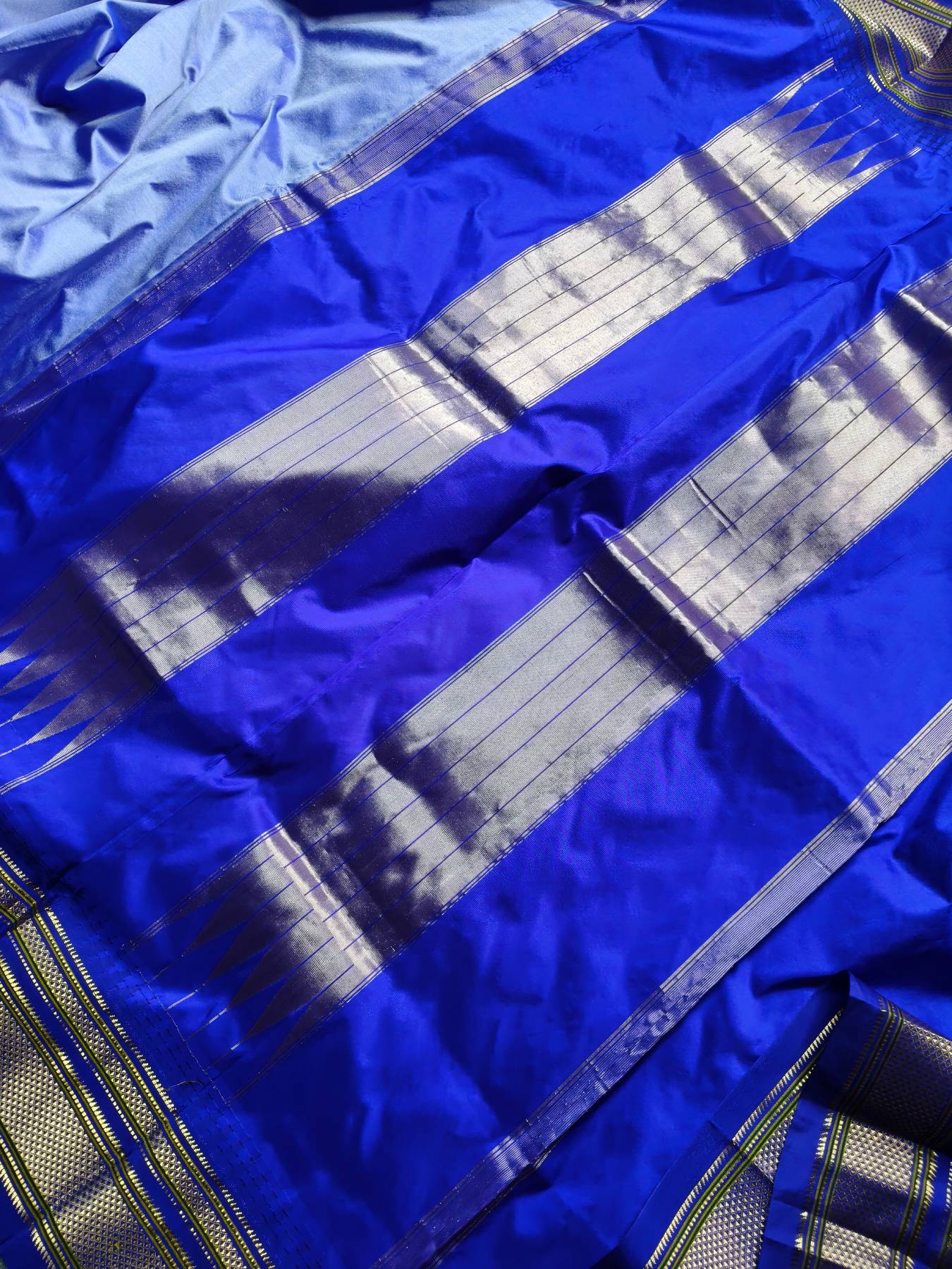 LAVENDER SILK PURE HANDLOOM IRKAL SAREE