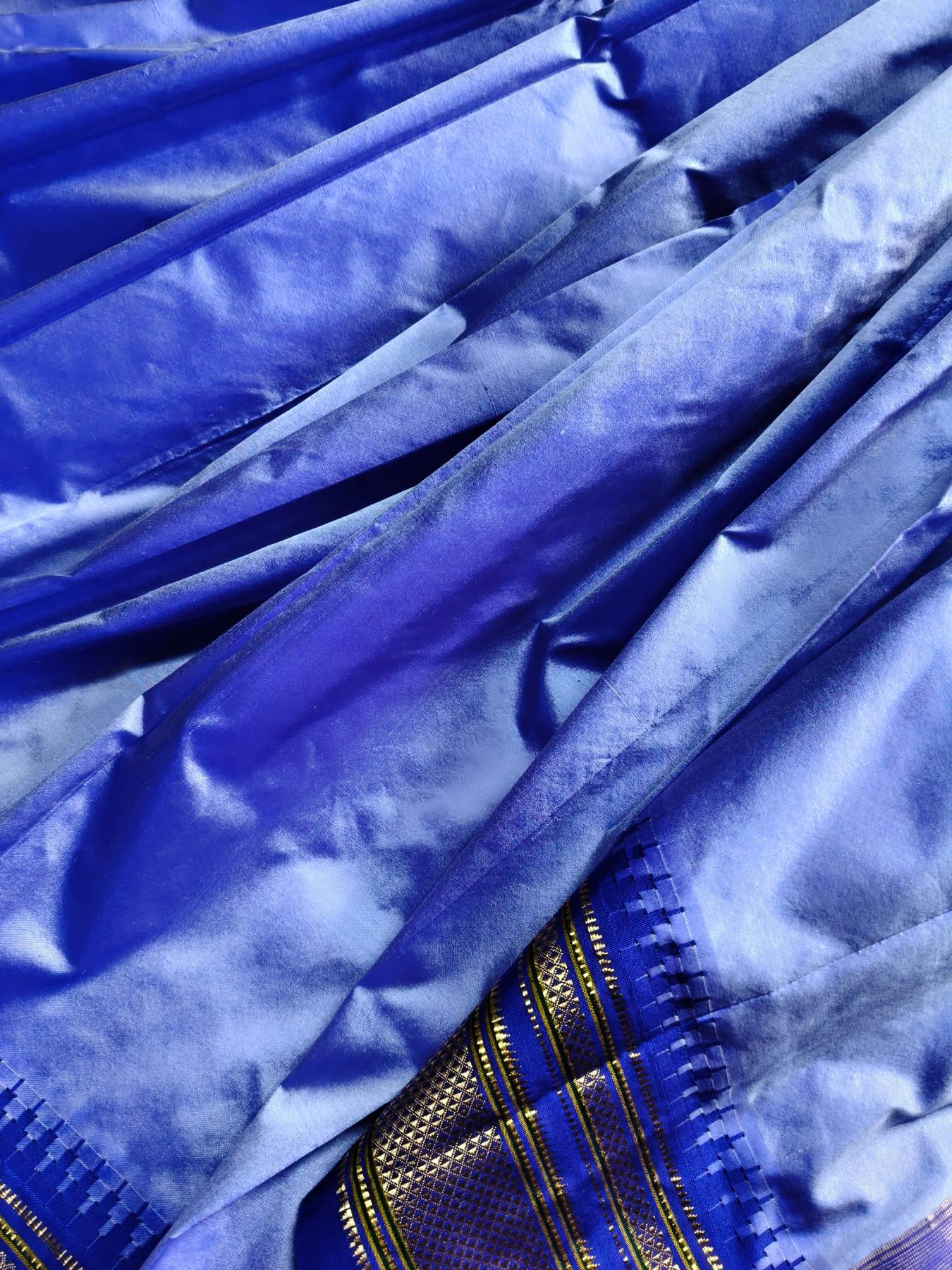 LAVENDER SILK PURE HANDLOOM IRKAL SAREE