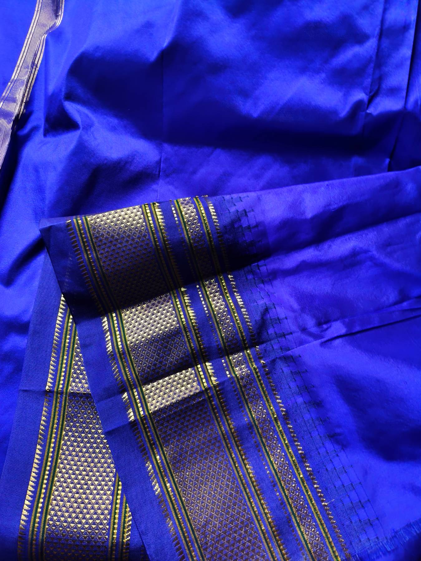 LAVENDER SILK PURE HANDLOOM IRKAL SAREE