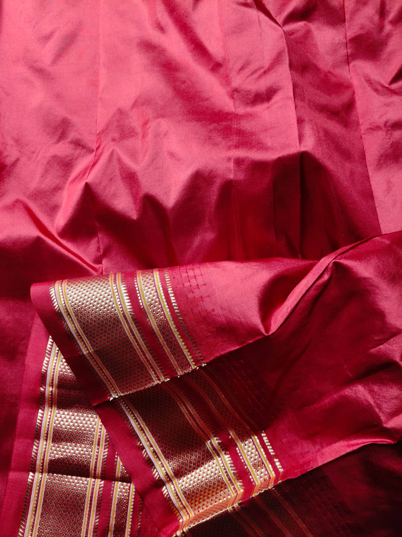 INK BLUE SILK PURE HANDLOOM IRKAL SAREE