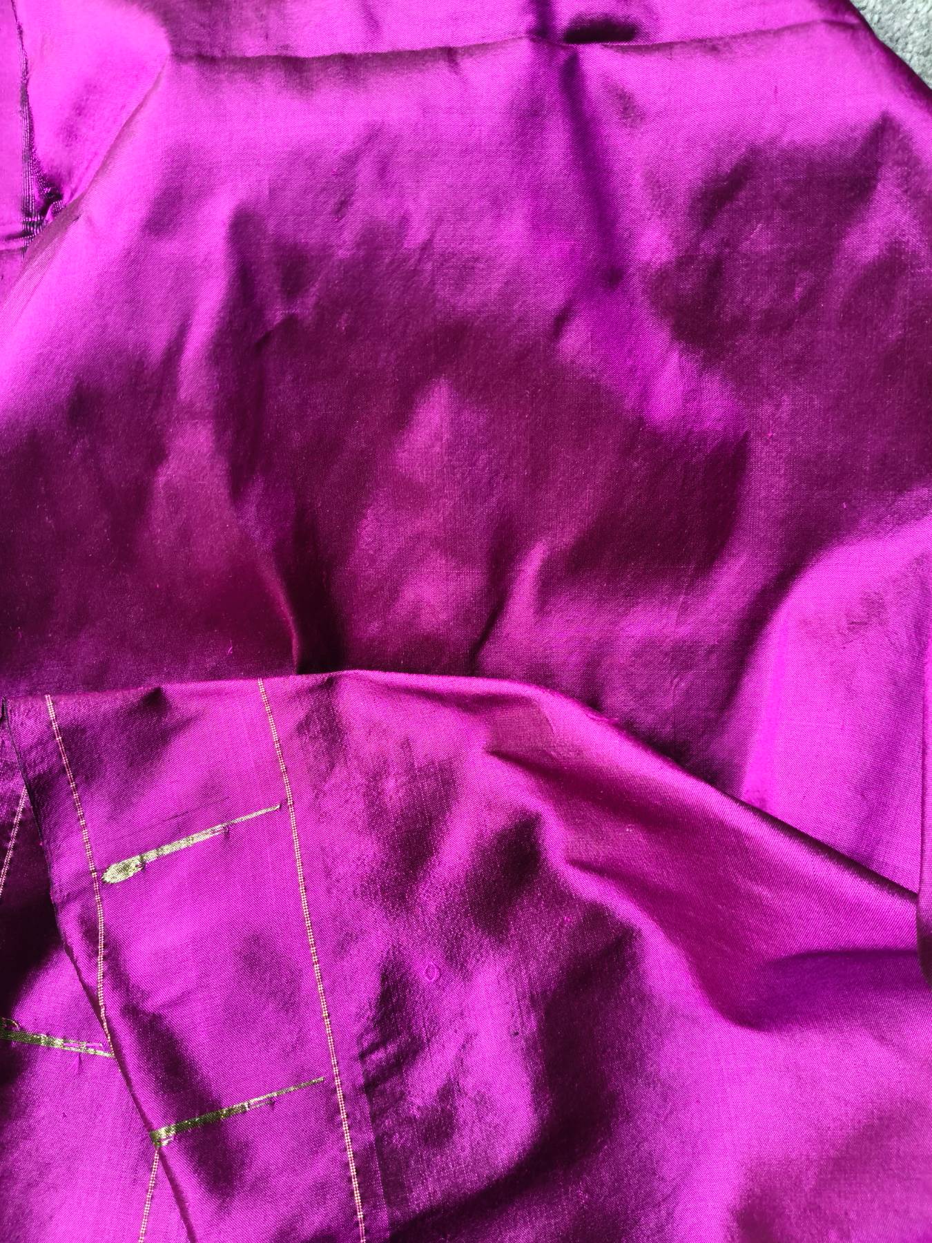 PURPLE SILK PURE HANDLOOM PAITHANI SAREE
