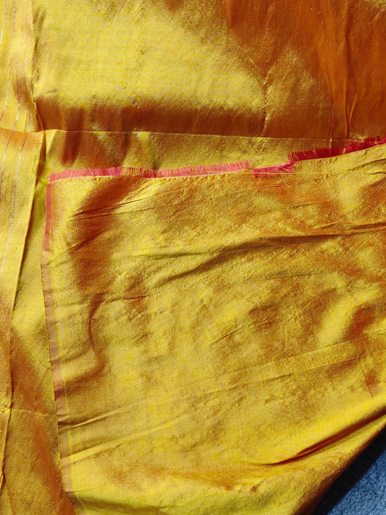 MANGO YELLOW SILK PURE HANDLOOM EXCLUSIVE PAITHANI SAREE