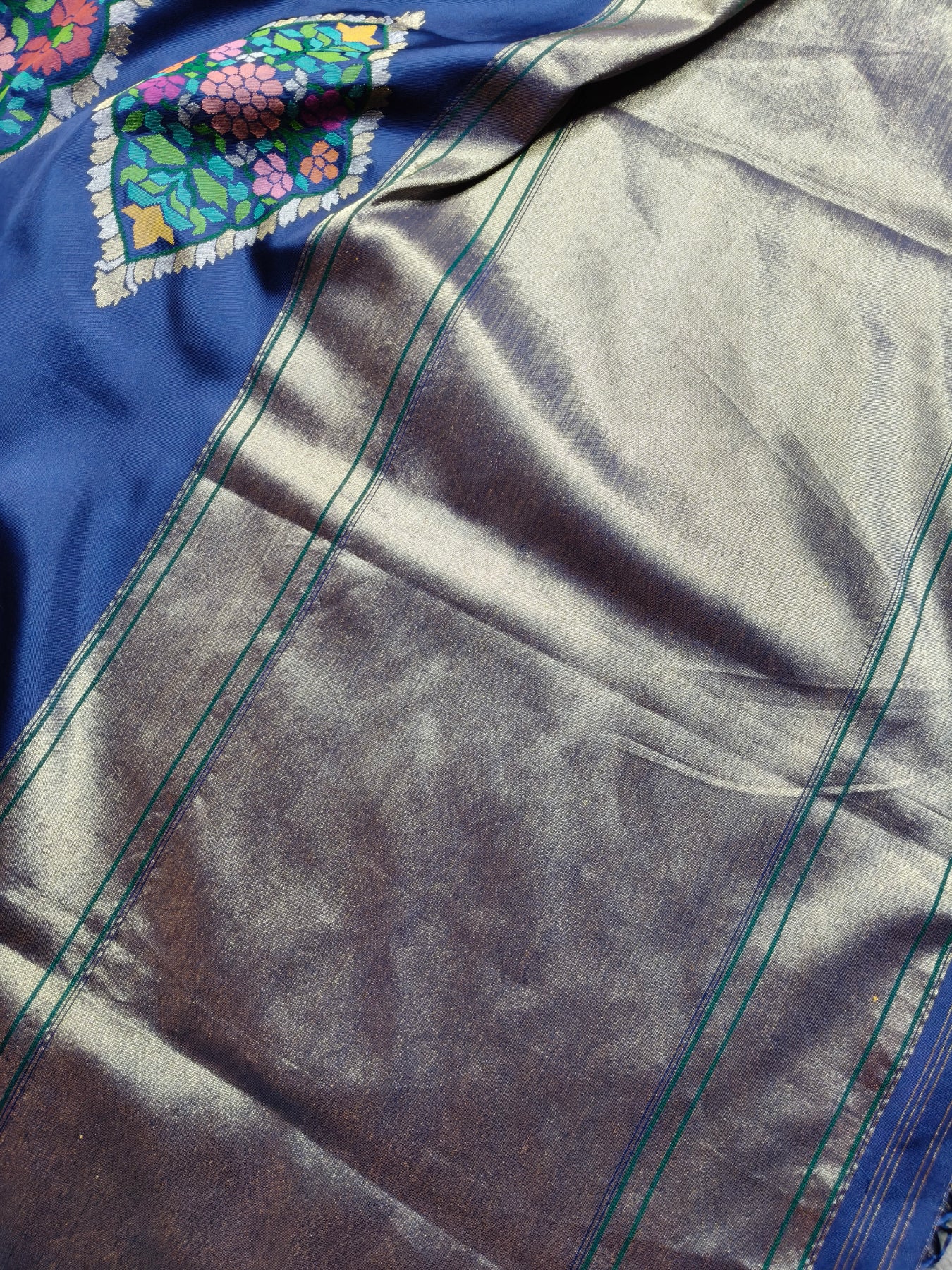 NILAMBARI SILK REAL JARI PURE HANDLOOM BANARASI SAREE