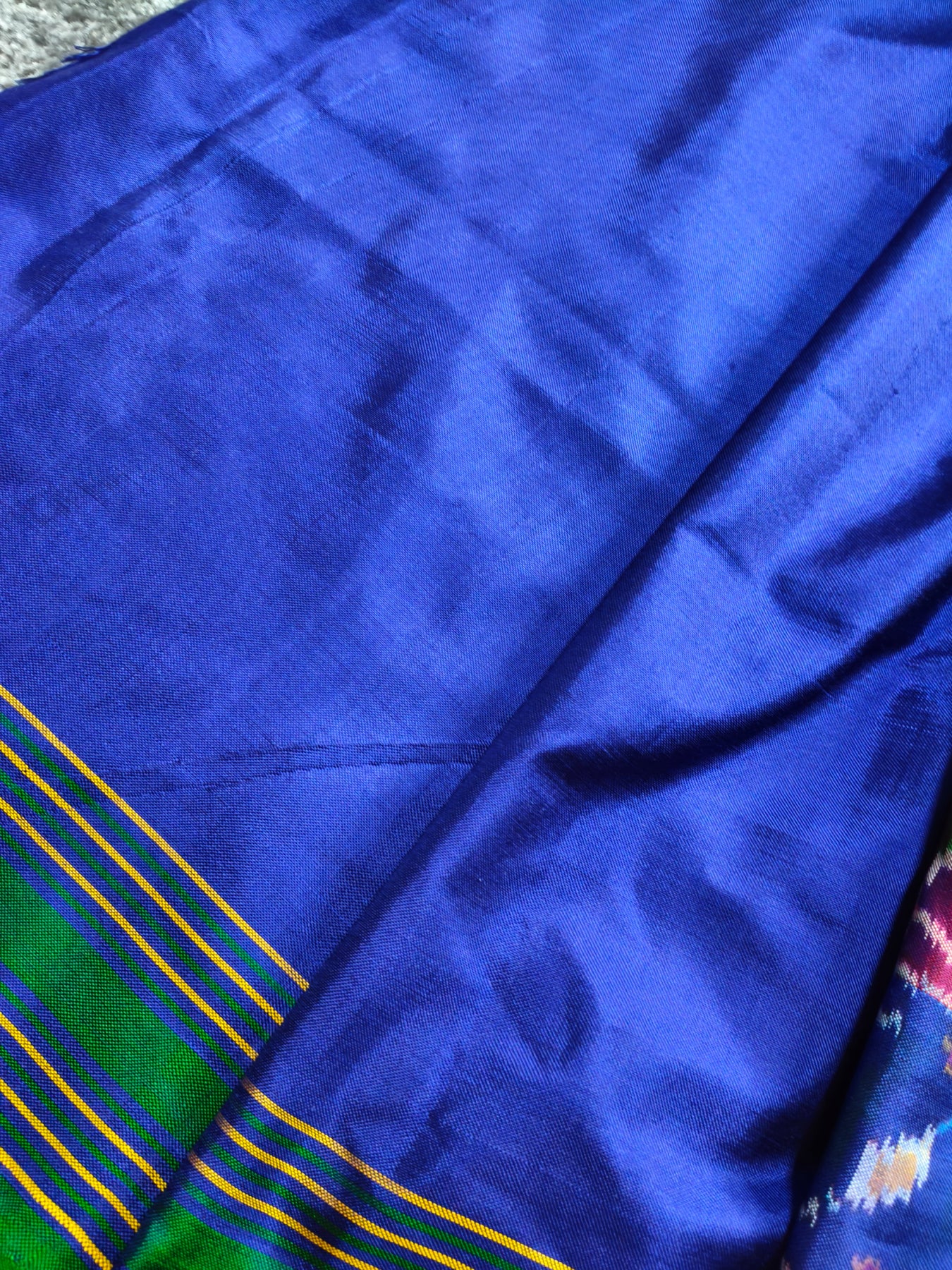 MAROON SILK PURE HANDLOOM IKKAT SAREE