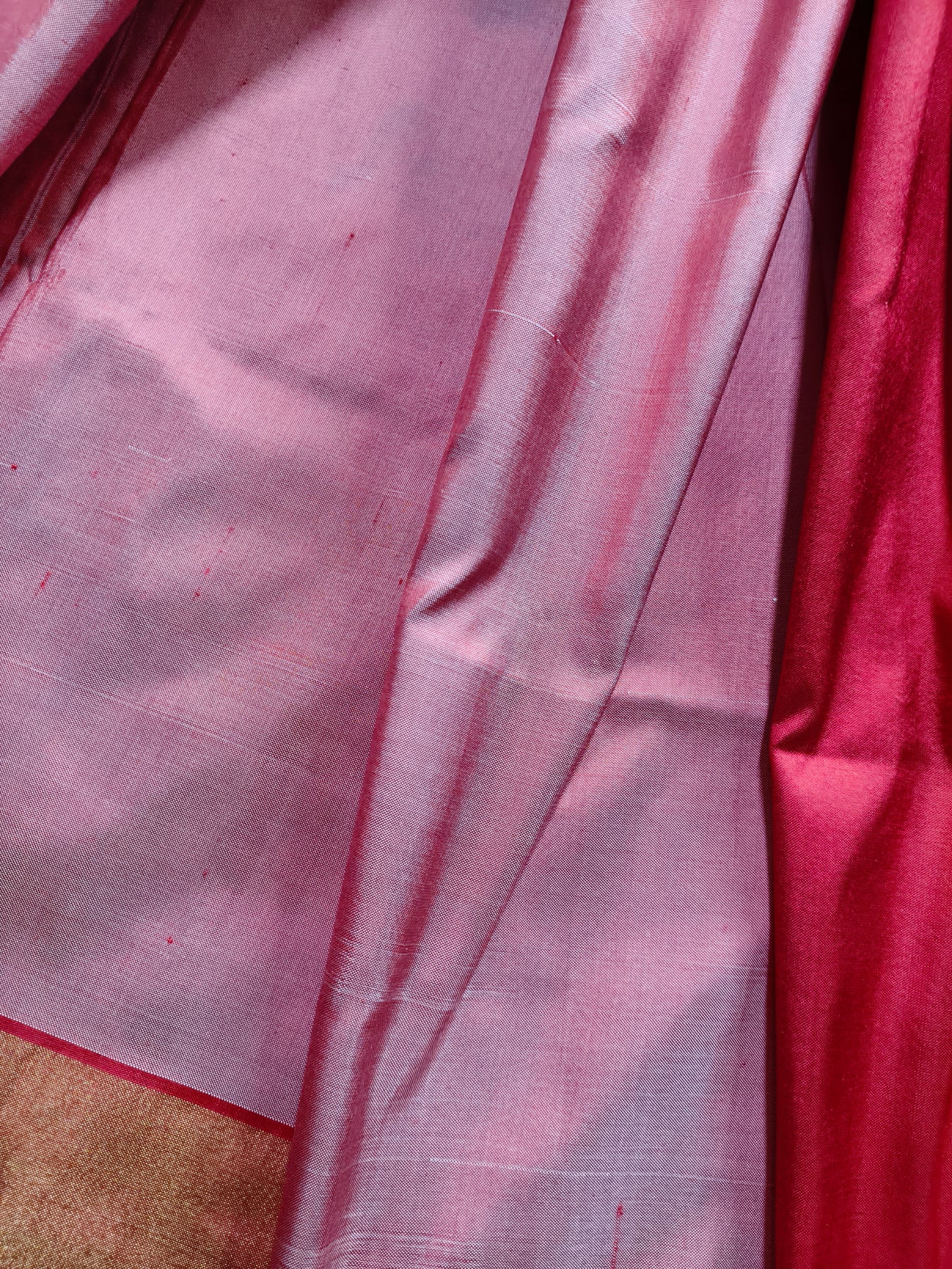 RED SILK PURE HANDLOOM IKKAT SAREE
