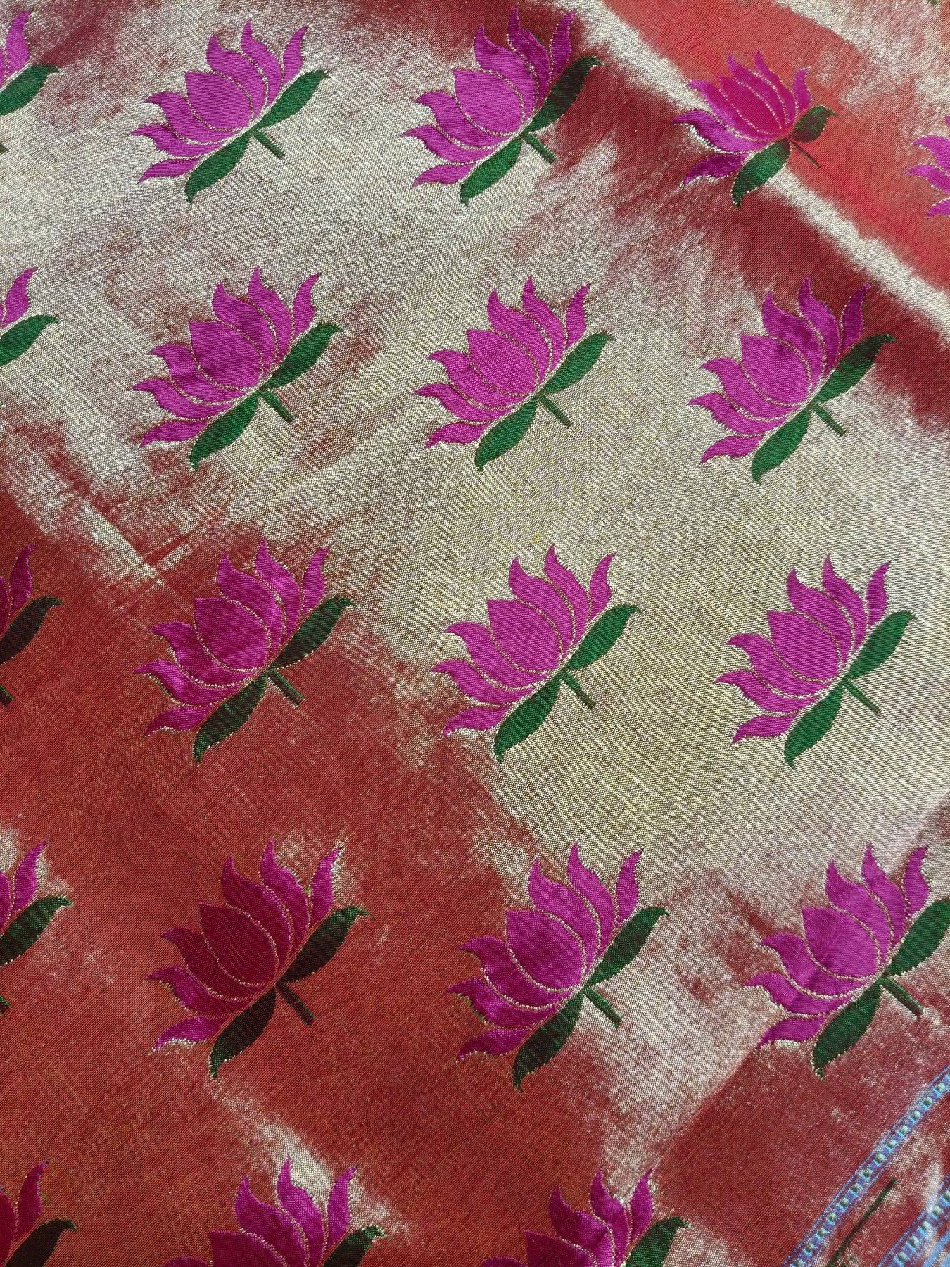 BLUE SILK PURE HANDLOOM PAITHANI SAREE