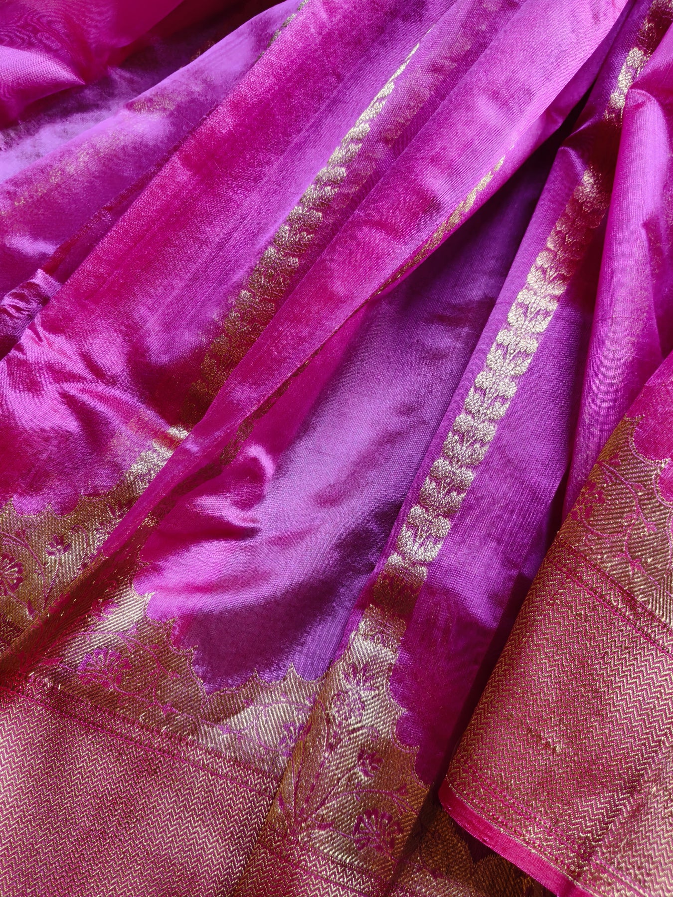 PINK SILK PURE HANDLOOM CHANDERI SAREE