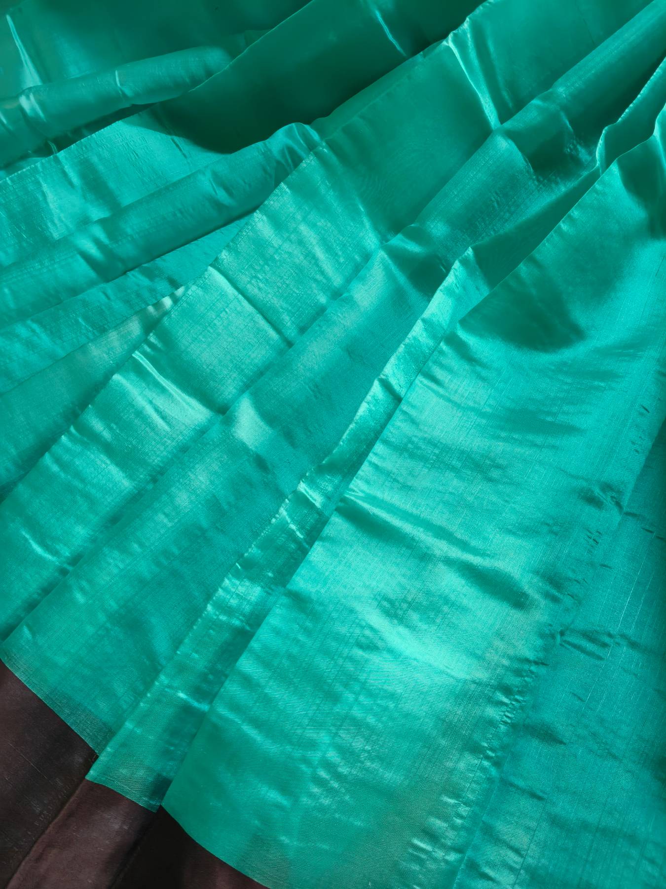 BLUE PATTU SILK PURE HANDLOOM CHANDERI SAREE