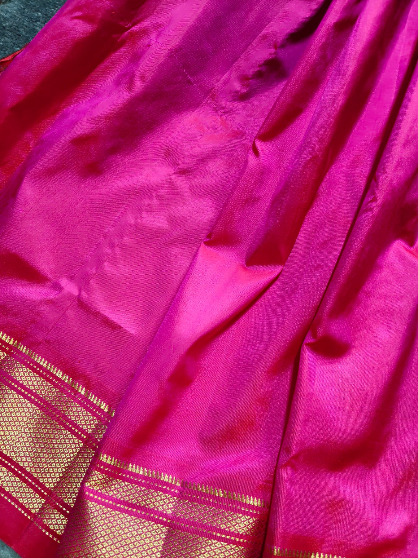 PINK SILK PURE HANDLOOM PAITHANI SAREE