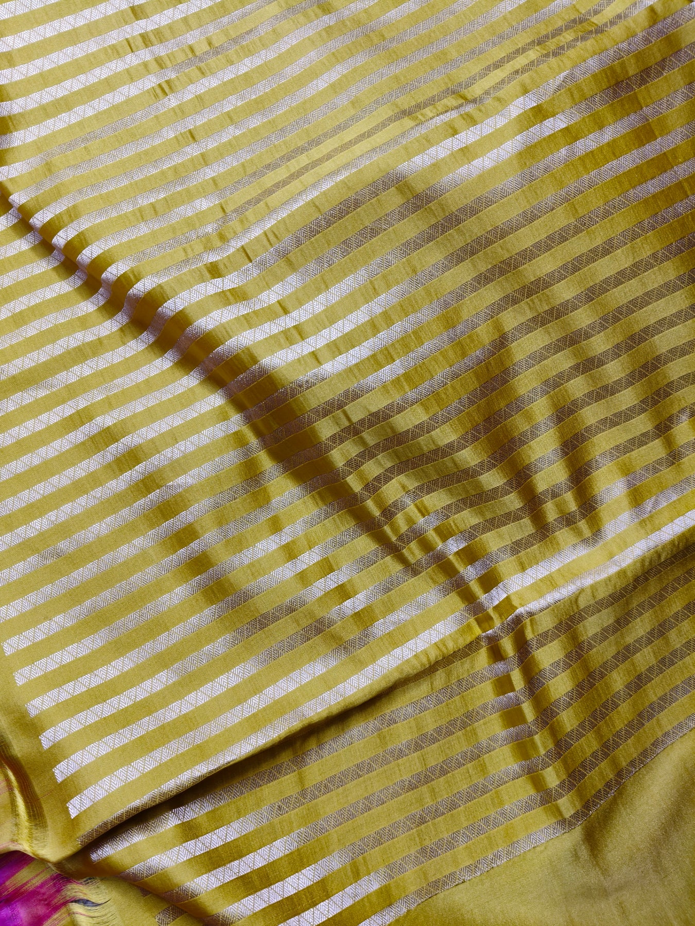 PINK SATIN SILK PURE HANDLOOM BANARASI SAREE