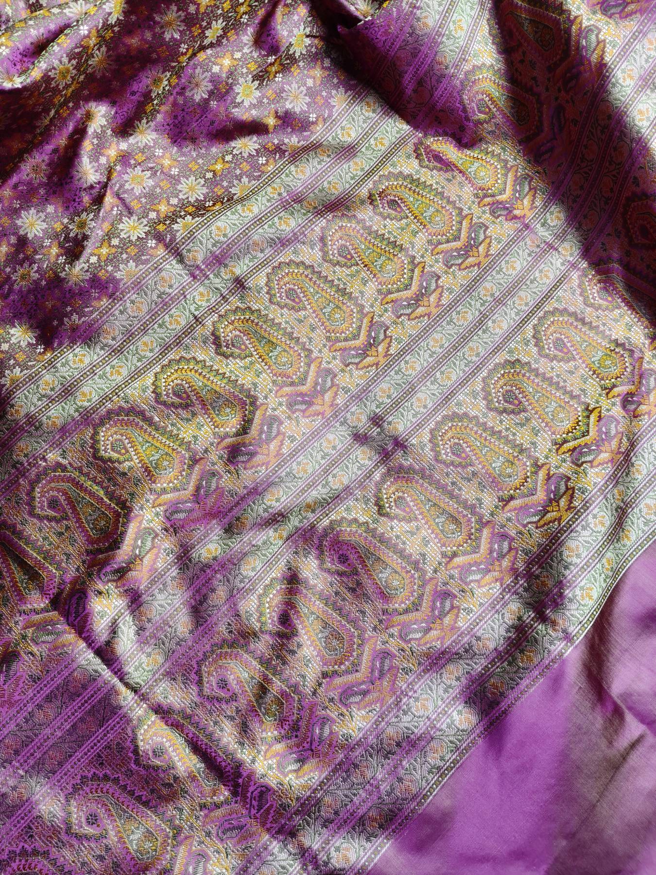 PINK SATIN PURE HANDLOOM BANARASI SAREE