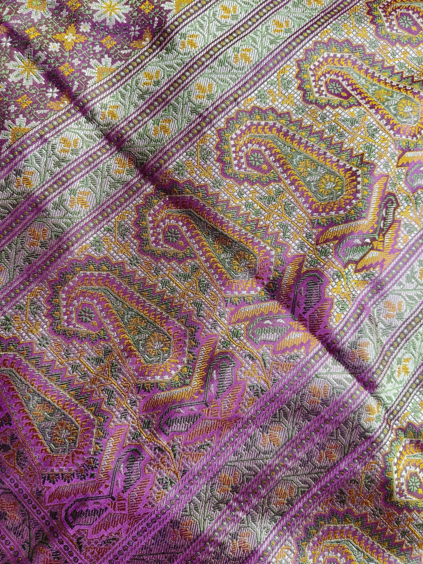 PINK SATIN PURE HANDLOOM BANARASI SAREE