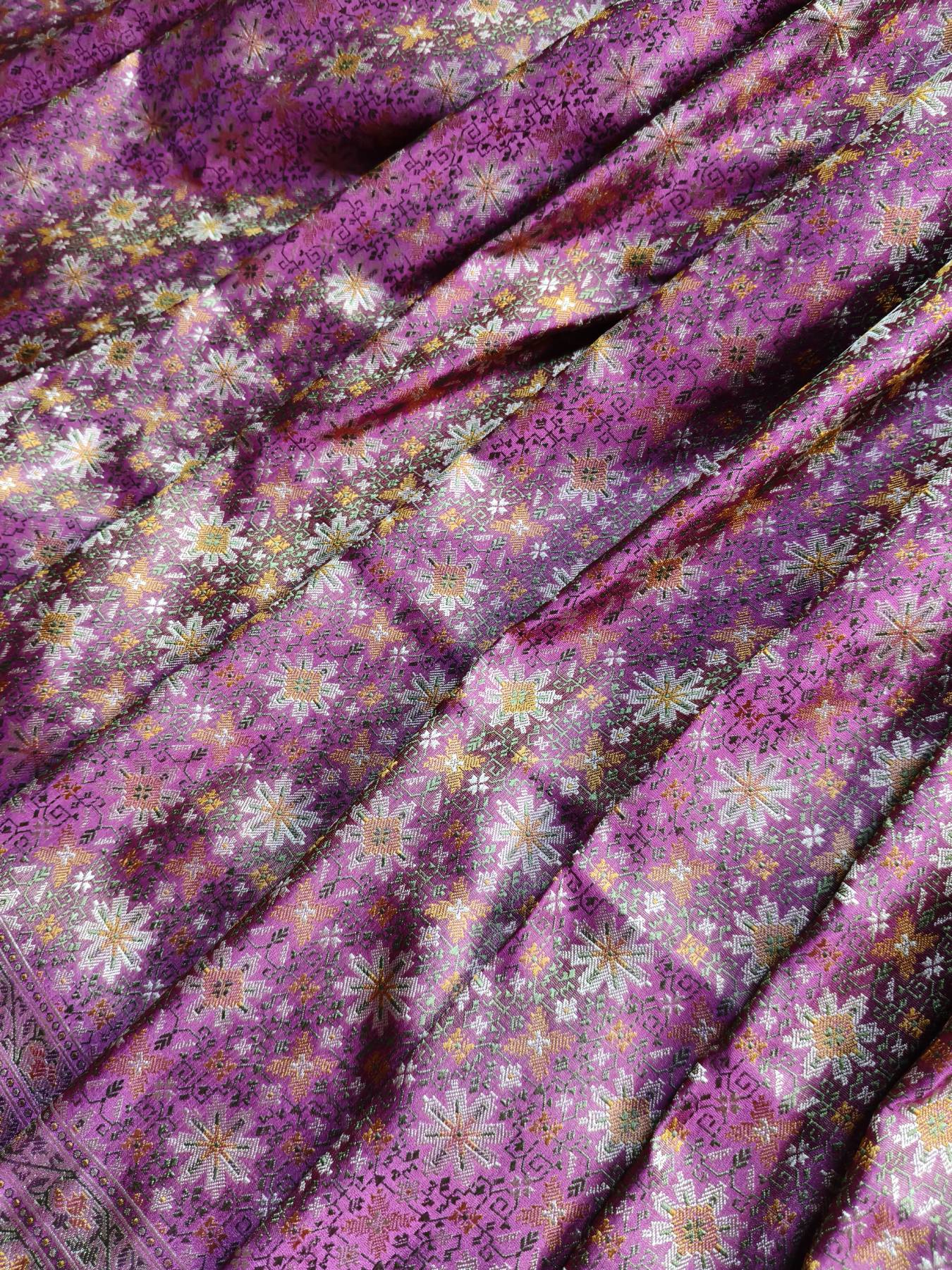 PINK SATIN PURE HANDLOOM BANARASI SAREE