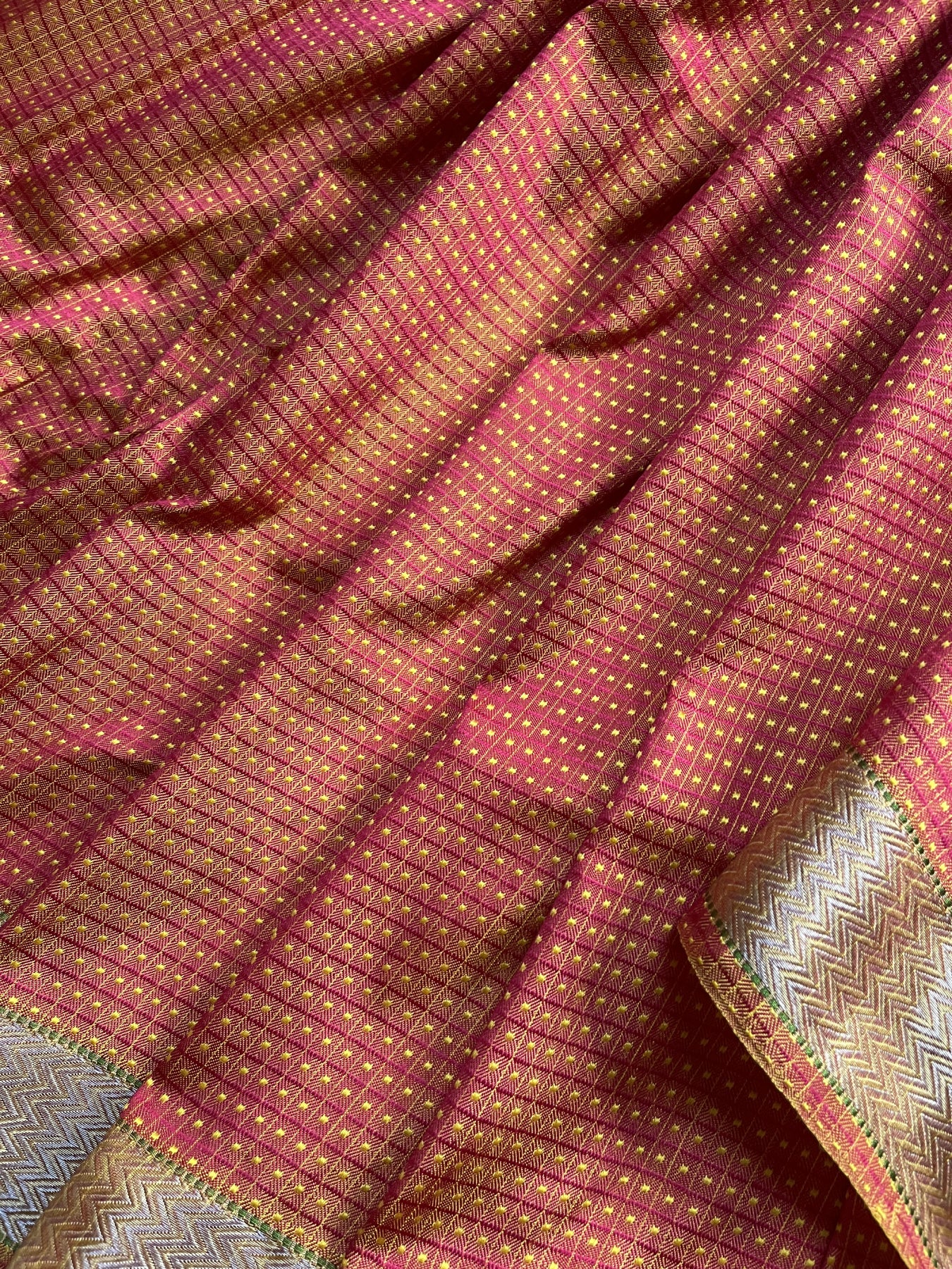 YELLOW ORANGE DO RUKHI SILK PURE HANDLOOM BANARASI SAREE