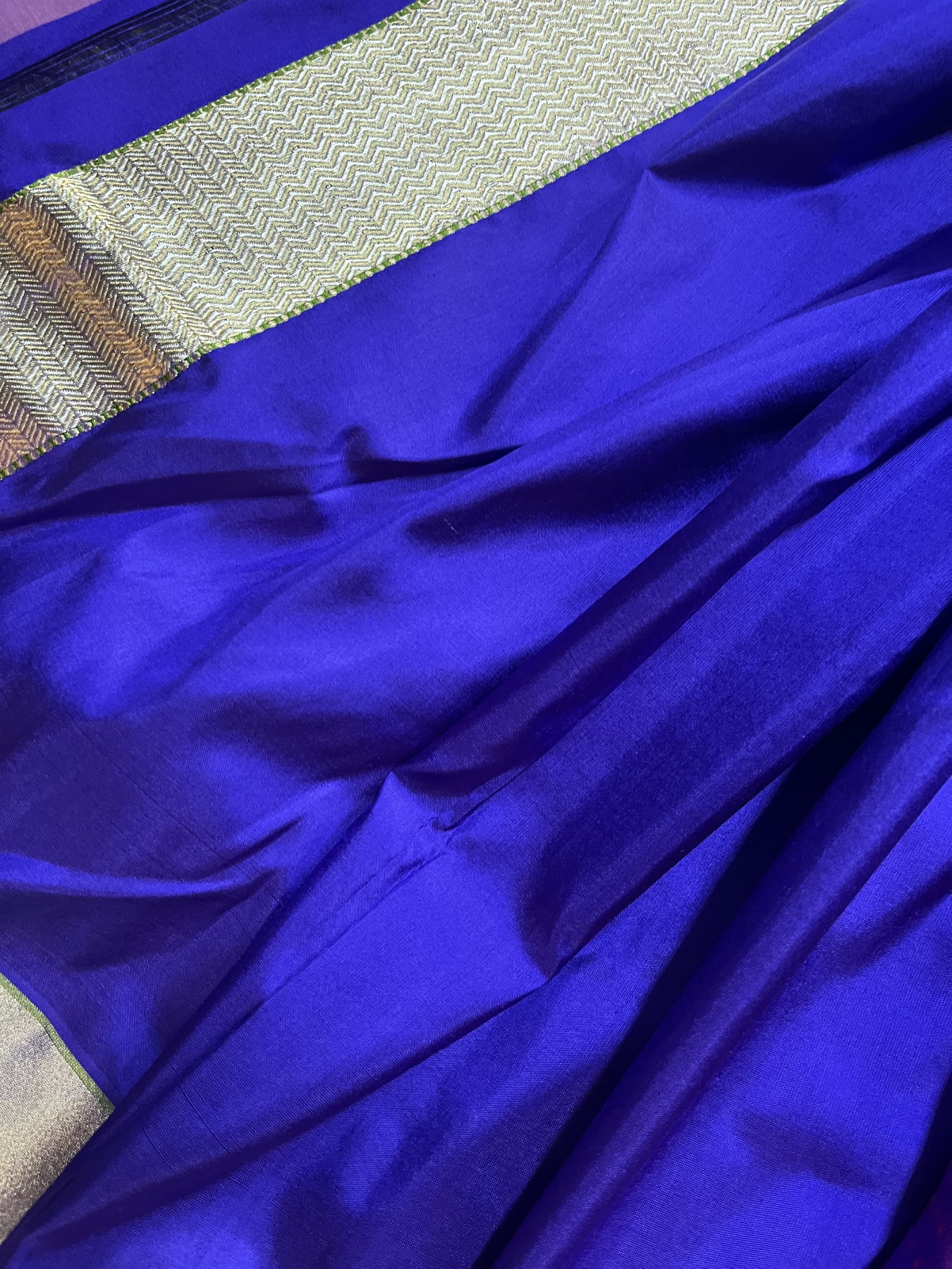 PURPLE PINK DO RUKHI SILK PURE HANDLOOM BANARASI SAREE