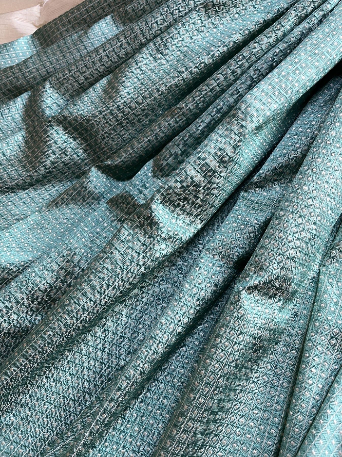 BLUE WHITE DO RUKHI SILK PURE HANDLOOM BANARASI SAREE