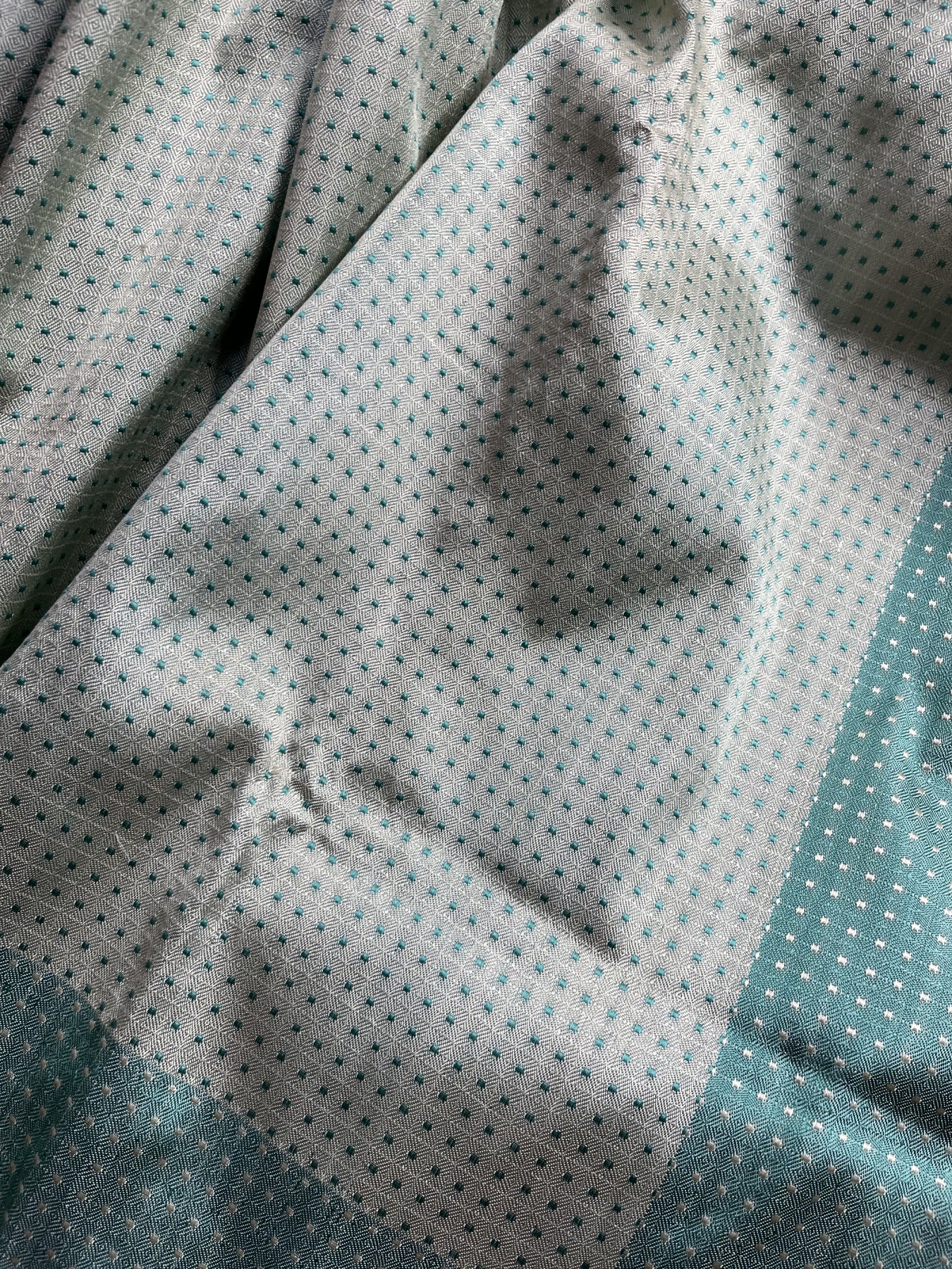 BLUE WHITE DO RUKHI SILK PURE HANDLOOM BANARASI SAREE