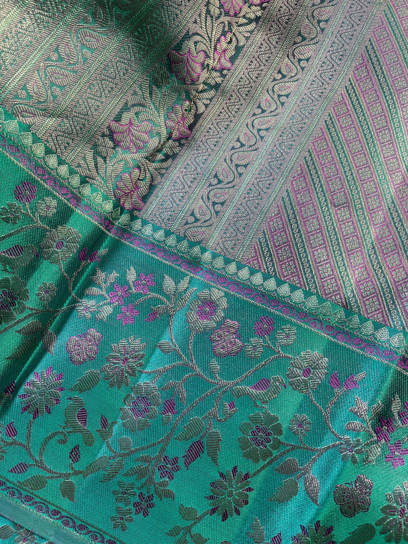 PINK SILK PURE HANDLOOM KANJIVARAM SAREE