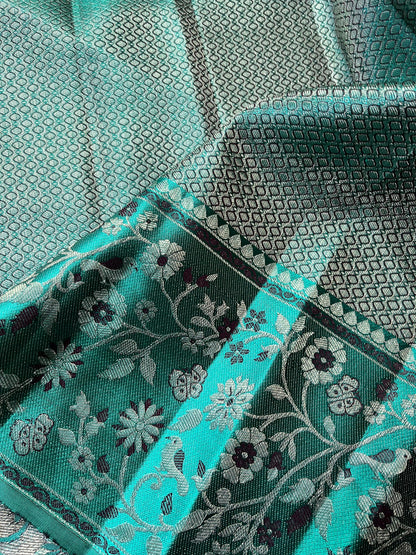 MAROON SILK PURE HANDLOOM KANJIVARAM SAREE