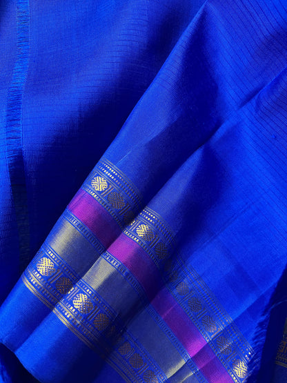 GREEN SICO PURE HANDLOOM GADWAL SAREE