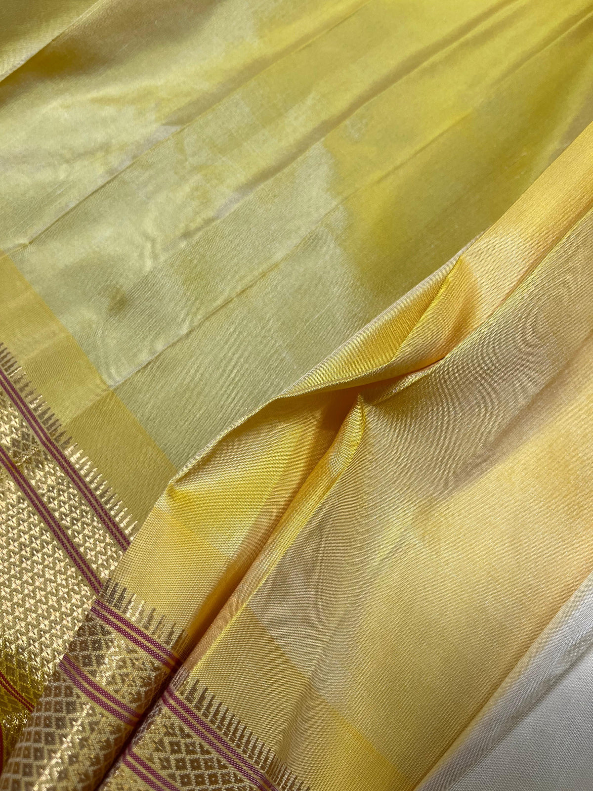 CREAM SILK PURE HANDLOON PAITHANI SAREE