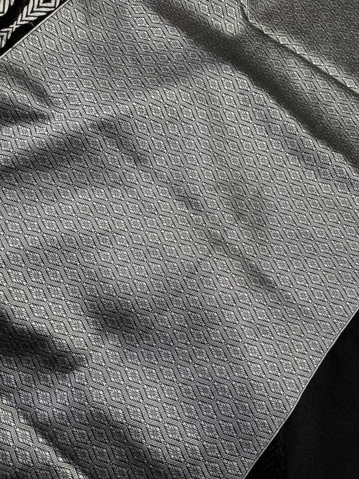 BLACK SILK PURE HANDLOOM BANARASI SAREE